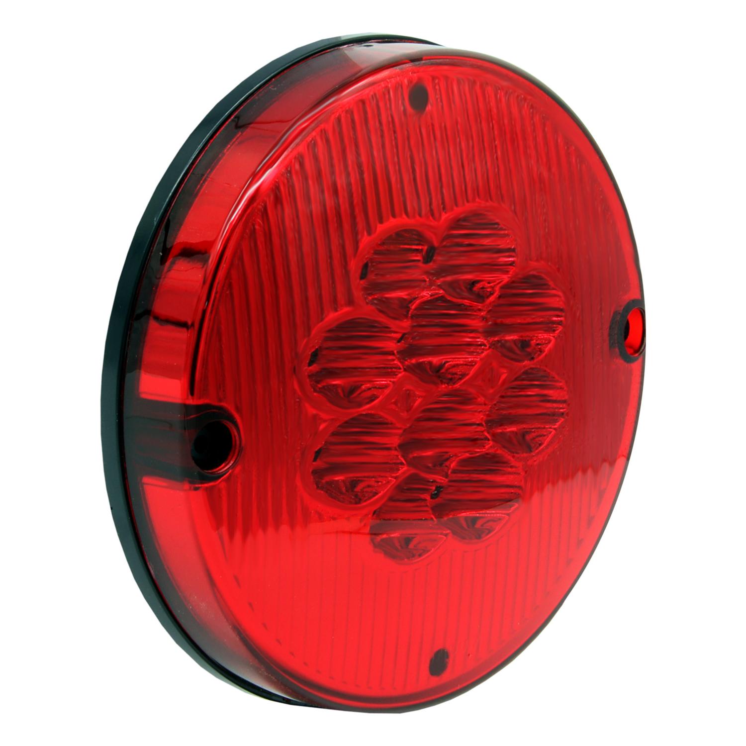 FARO TRASERO BUS MARCOPOLO BUSSCAR CIFERAL 155MM ROJO 12V FASTON - 2