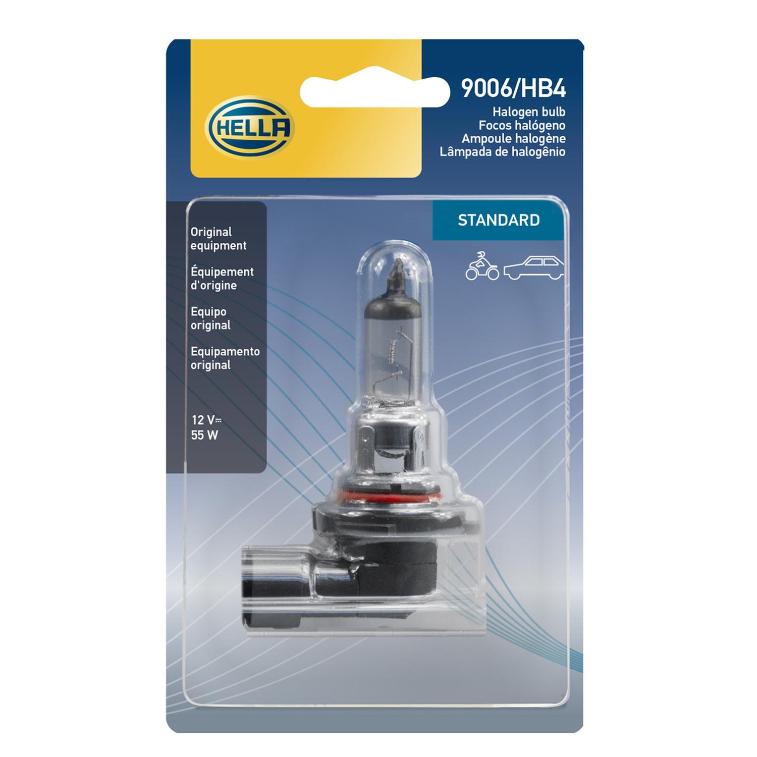 AMPOLLETA HALOGENA 9006 / HB4 12V 55W P22D - 1