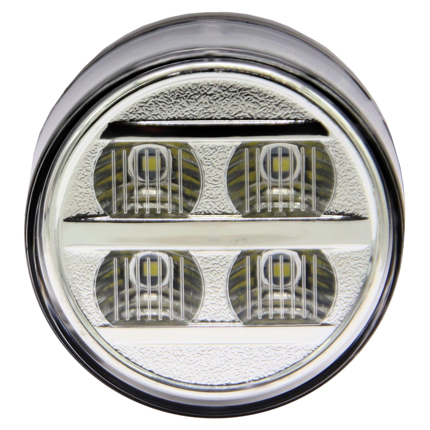 FAROL LATERAL 4LED 70MM BIVOLTAJE BUS BRASIL CRISTAL - 1