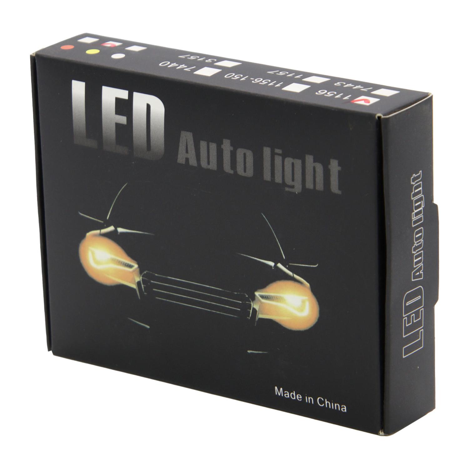 AMPOLLETA LED 3157 12V24V CANBUS COLOR CRISTAL FIJA - 3