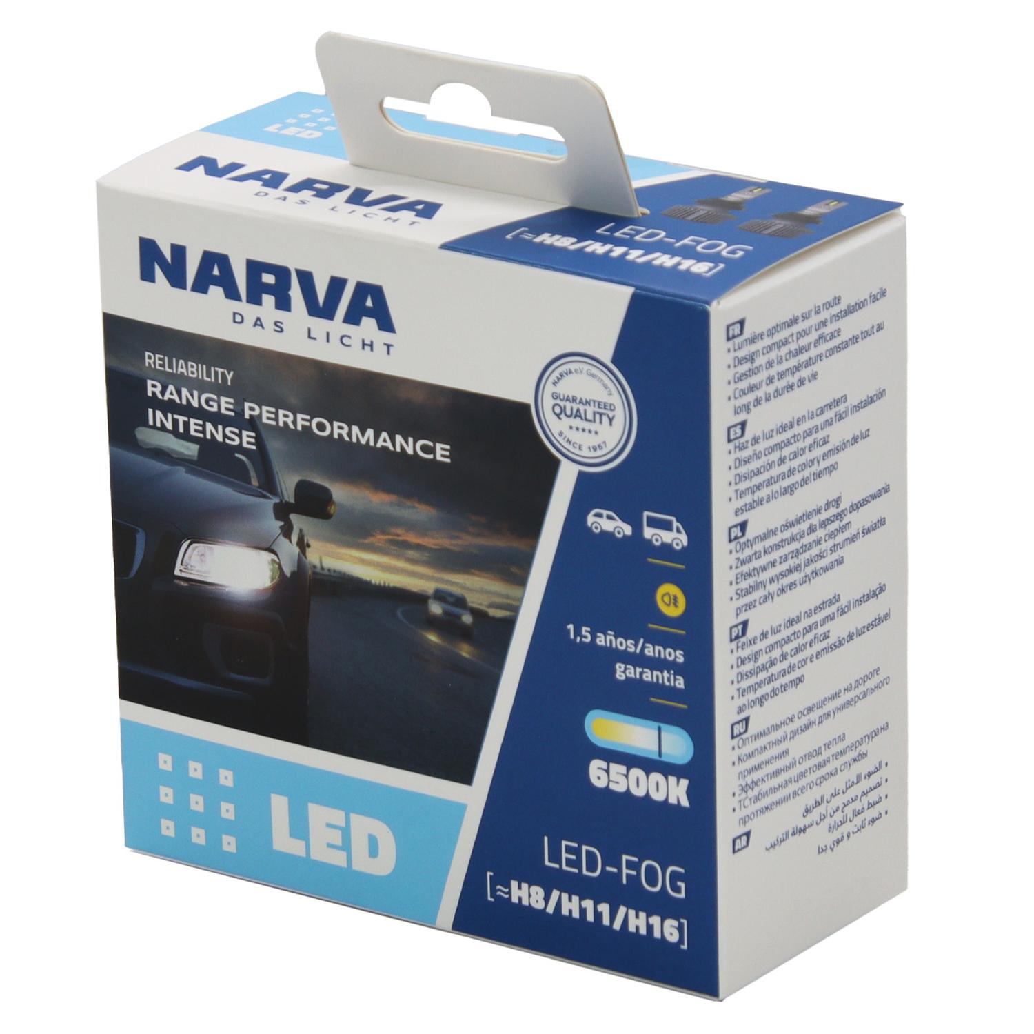 SET LED FOG H8 H11 H16 24W 1224V - 3