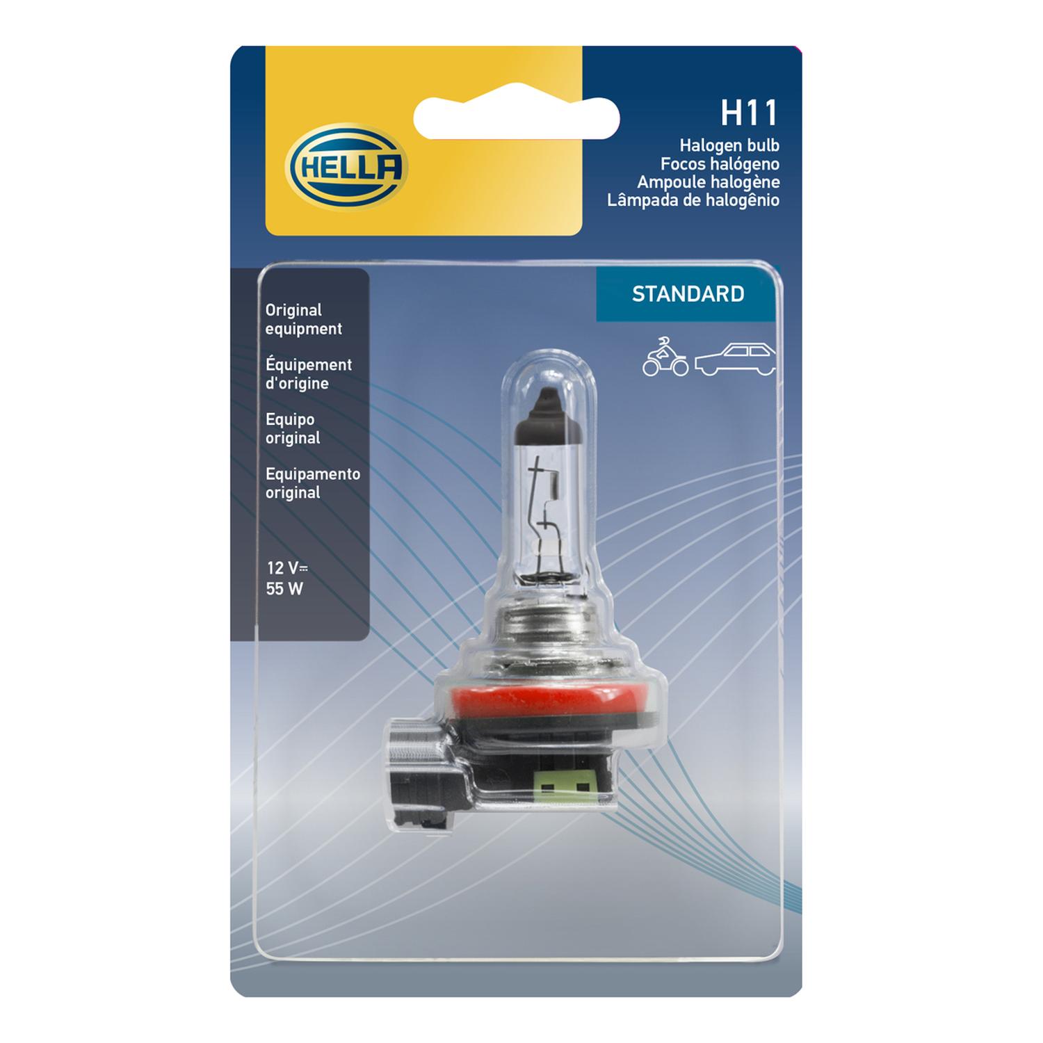 AMPOLLETA HALOGENA H11 12V 55W PGJ19-2 - 2