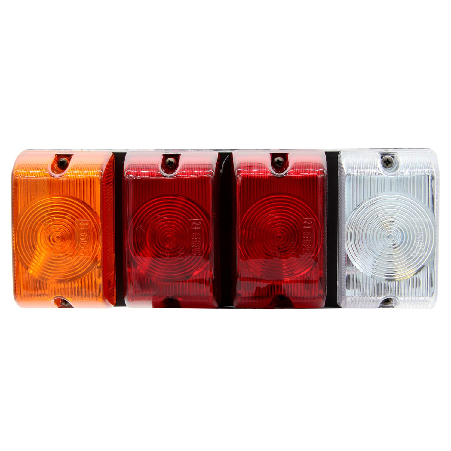 FAROL TRASERO COLORES CRISTAL, AMBAR, ROJO - 1