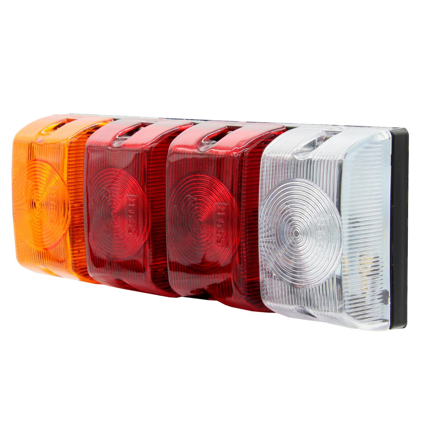 FAROL TRASERO COLORES CRISTAL, AMBAR, ROJO - 2