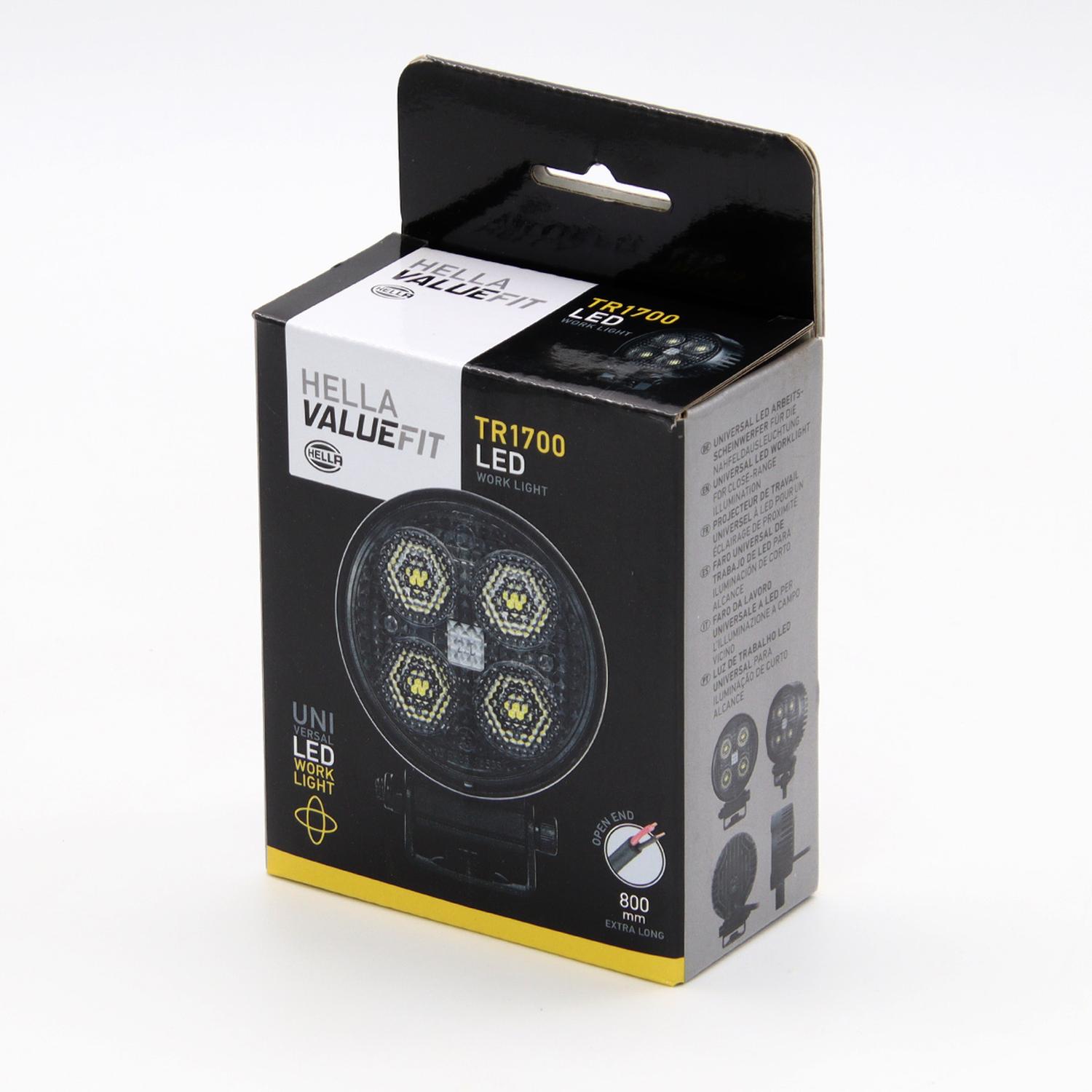 LUCES FOCO NEBLINERO 4LED HELLA REDONDO 12/24V CAMION (PAR) - 3