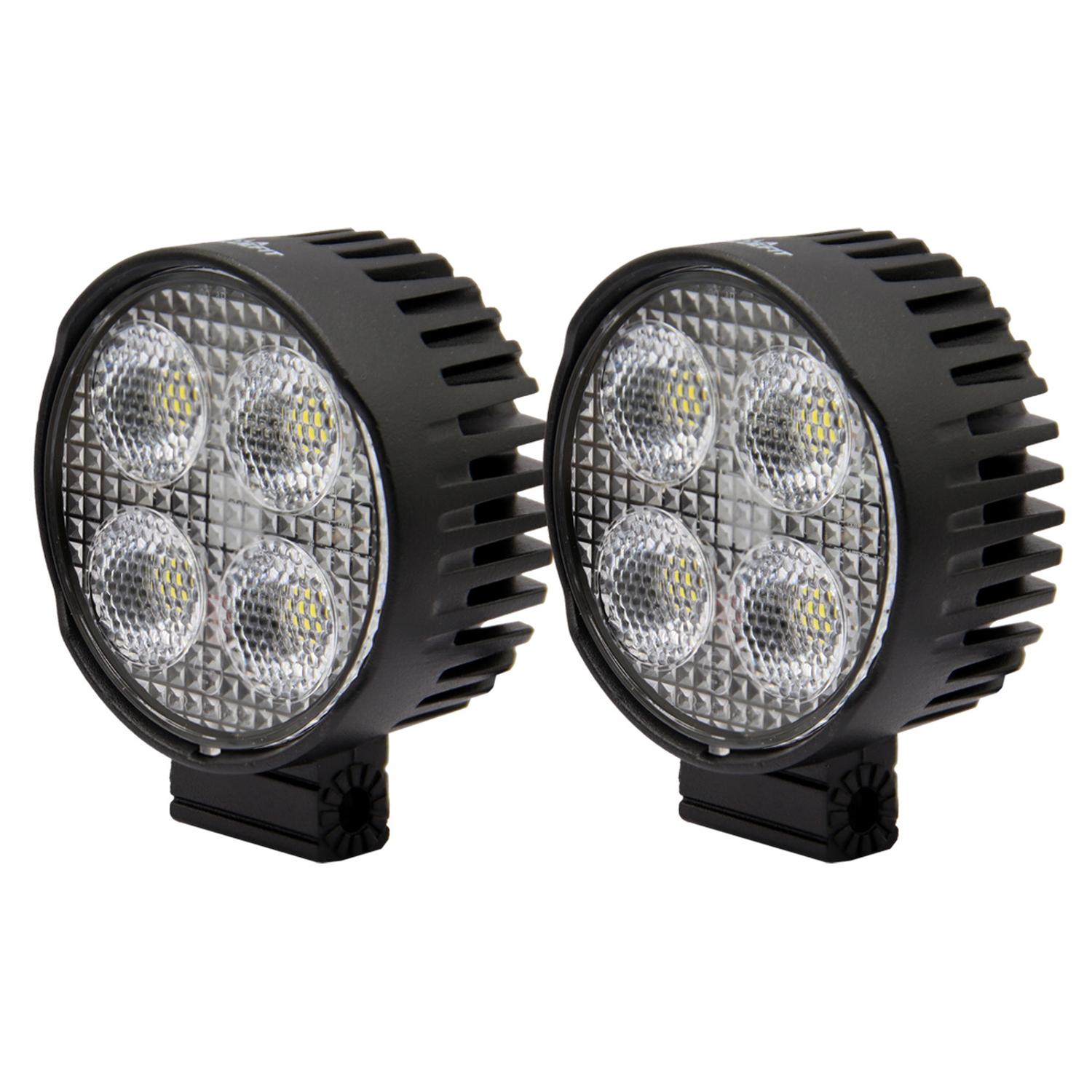LUCES FOCO NEBLINERO 4LED HELLA REDONDO 12/24V CAMION (PAR) - 4