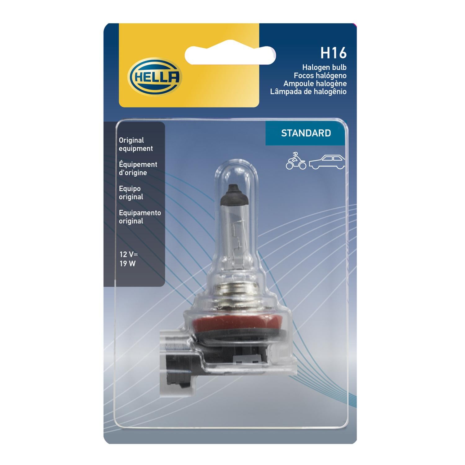 AMPOLLETA HALOGENA H16 12V 19W PGJ19-3 - 1