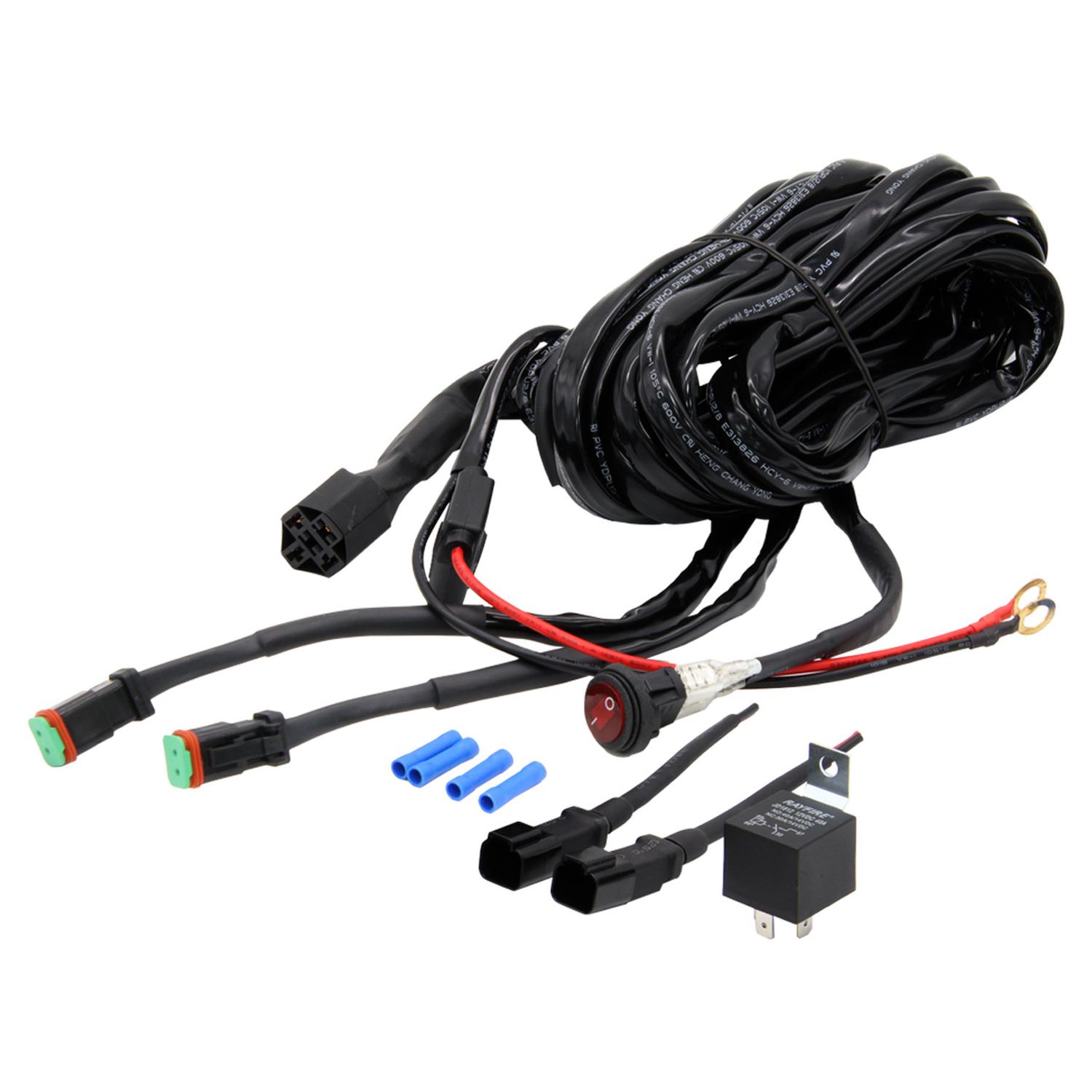 KIT DE INSTALACION FAROLES 12V 2LUCES - 1