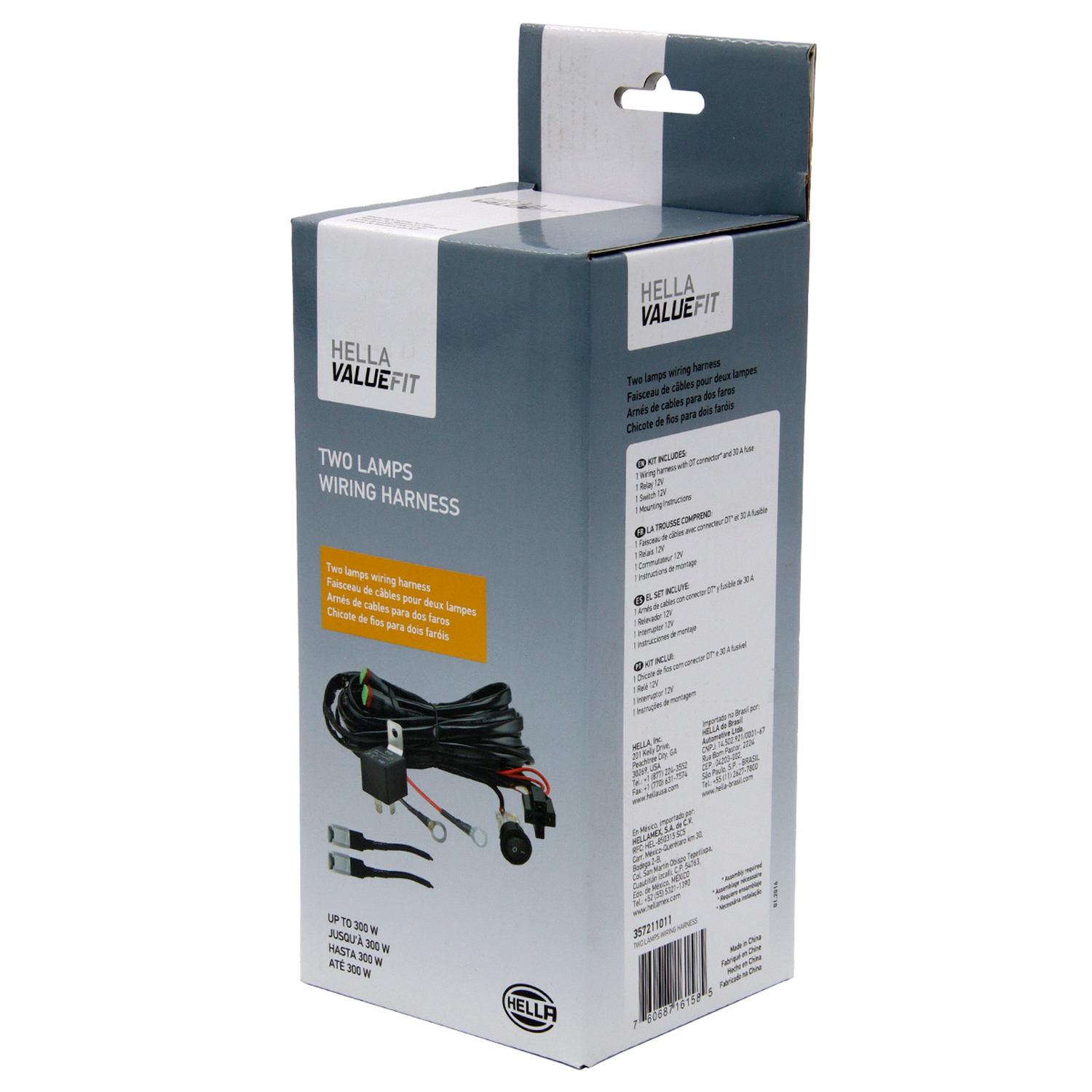 KIT DE INSTALACION FAROLES 12V 2LUCES - 3