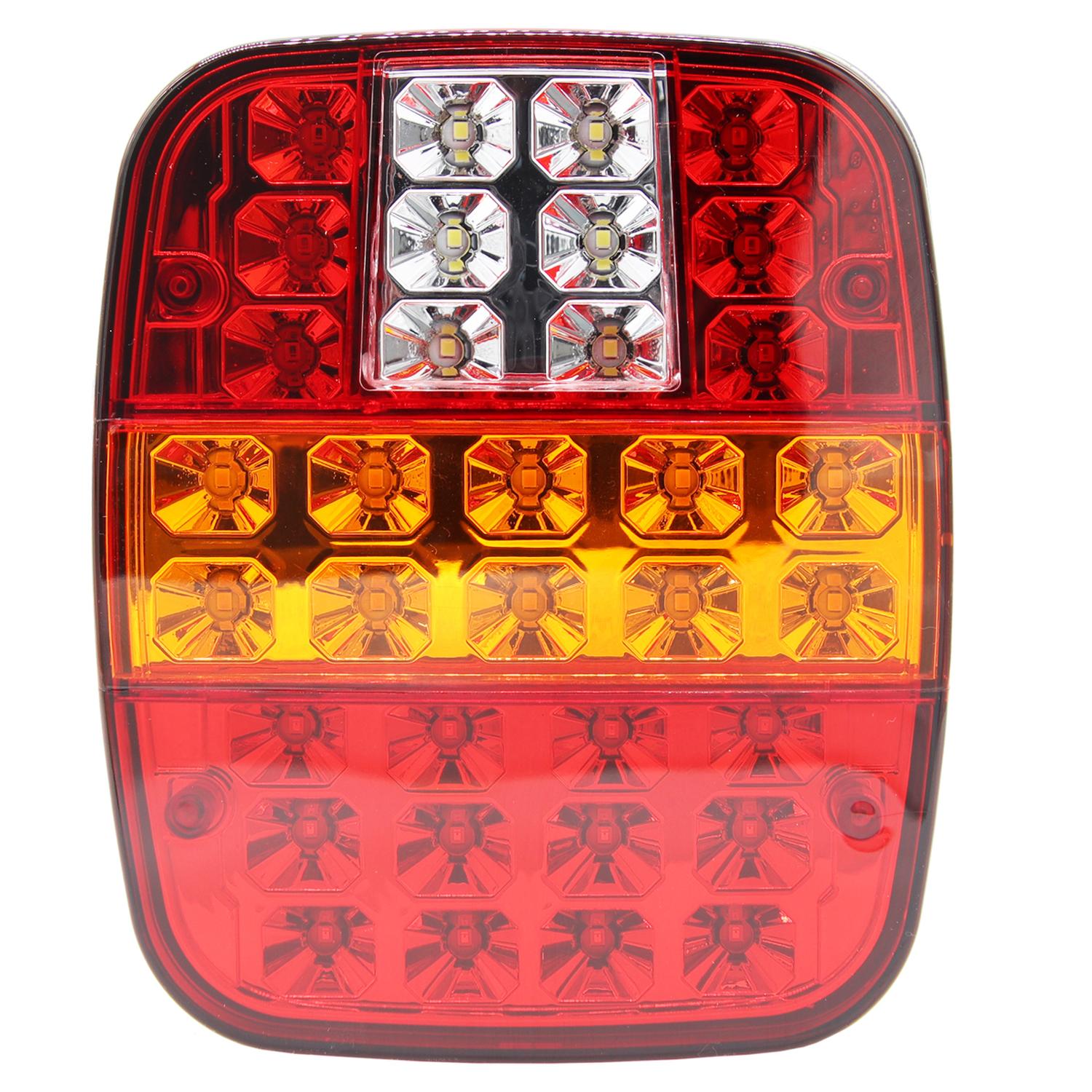 FAROL TRASERO 23 LED FORD CARGO 12/24V IZQUIERDO - 1