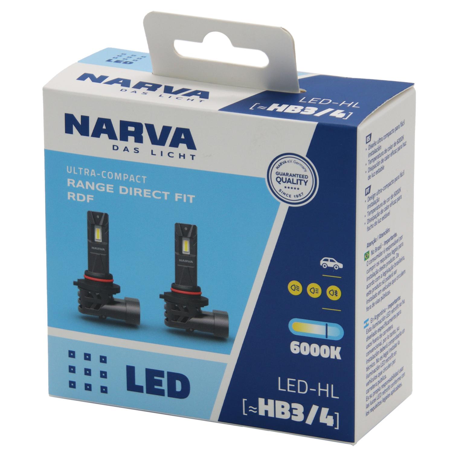AMPOLLETA LED HB3/4 12V 20W-RDF COMPACTA NARVA - 3