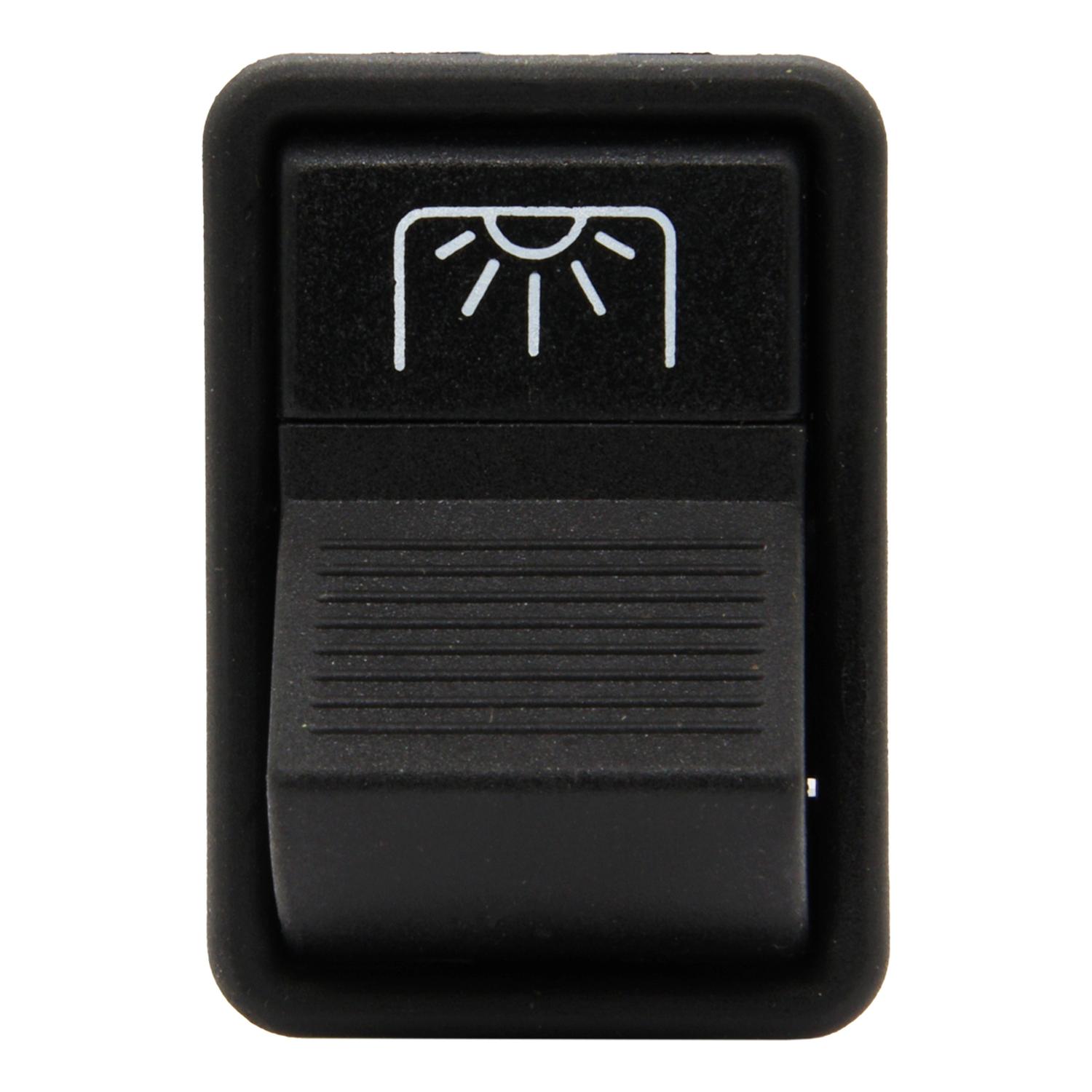 INTERRUPTOR TECLA LUCES BUSES/CAMIONES 3 TERMINALES MERCEDEZ BENZ - 1