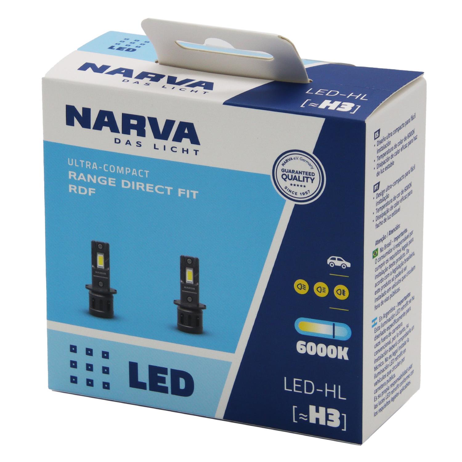 AMPOLLETA LED H3 12V 13W RDF COMPACTA NARVA - 3