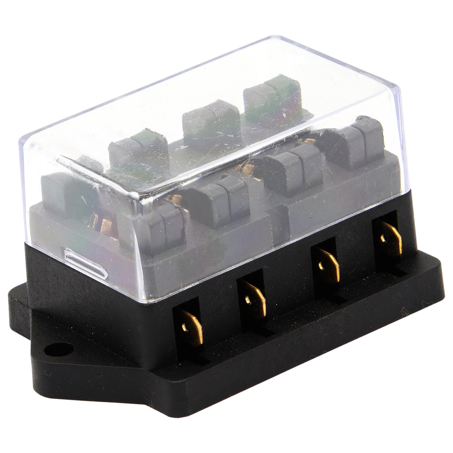 CAJA PORTA FUSIBLE ATO 4 SALIDAS UNIVERSAL - 1