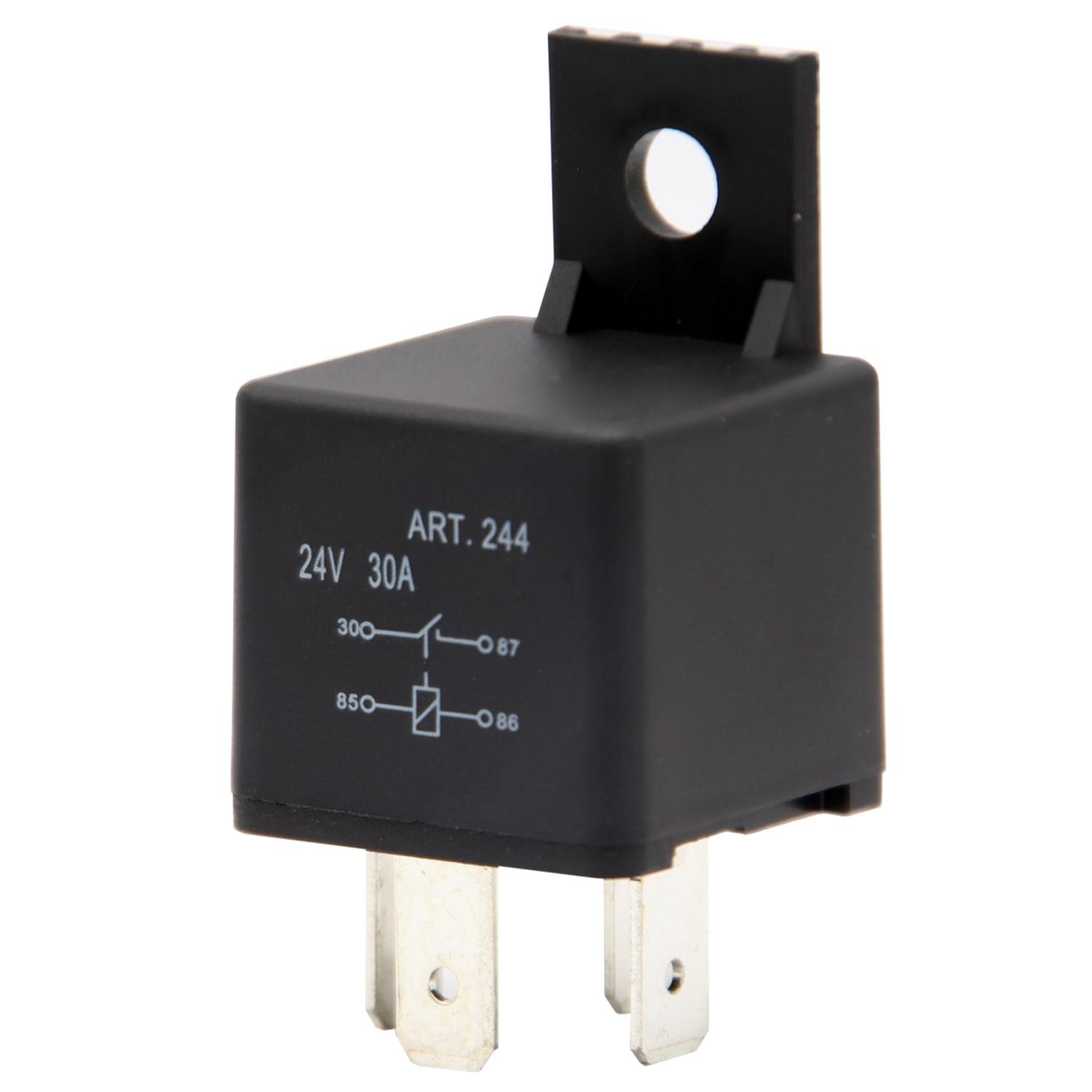 RELAY 24V 30A 4P - 2