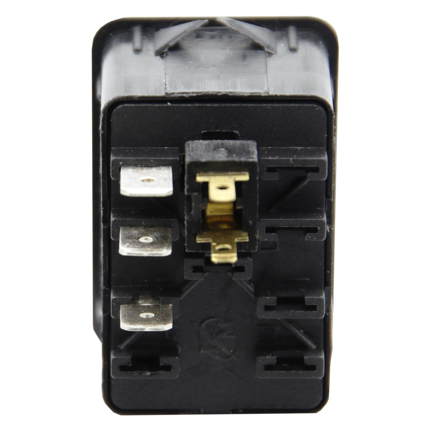 INTERRUPTOR TECLA LUZ LECTURA 12/24V BUSES/CAMIONES 3 TERMINALES. (MB 3455458014 ESQ.B) - 2