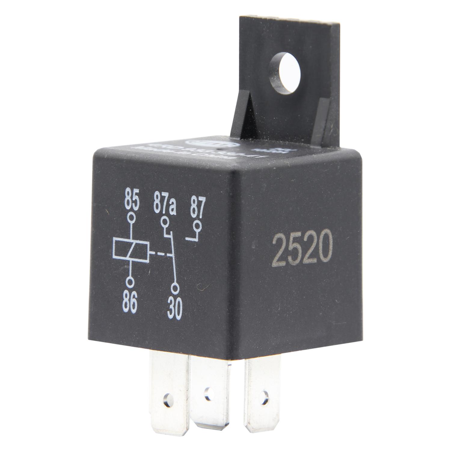 RELAY 24V 10/20AMP 5P CON SOPORTE