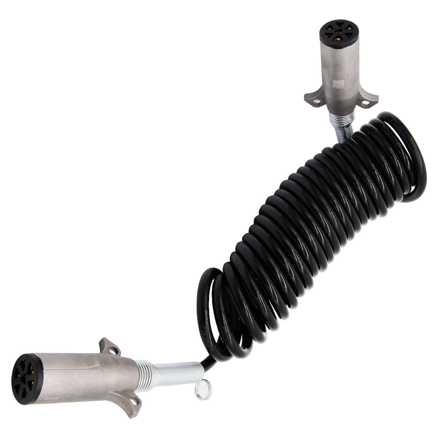 ESPIRAL ELECTRICO 7 VIAS CON ENCHUFE - 1