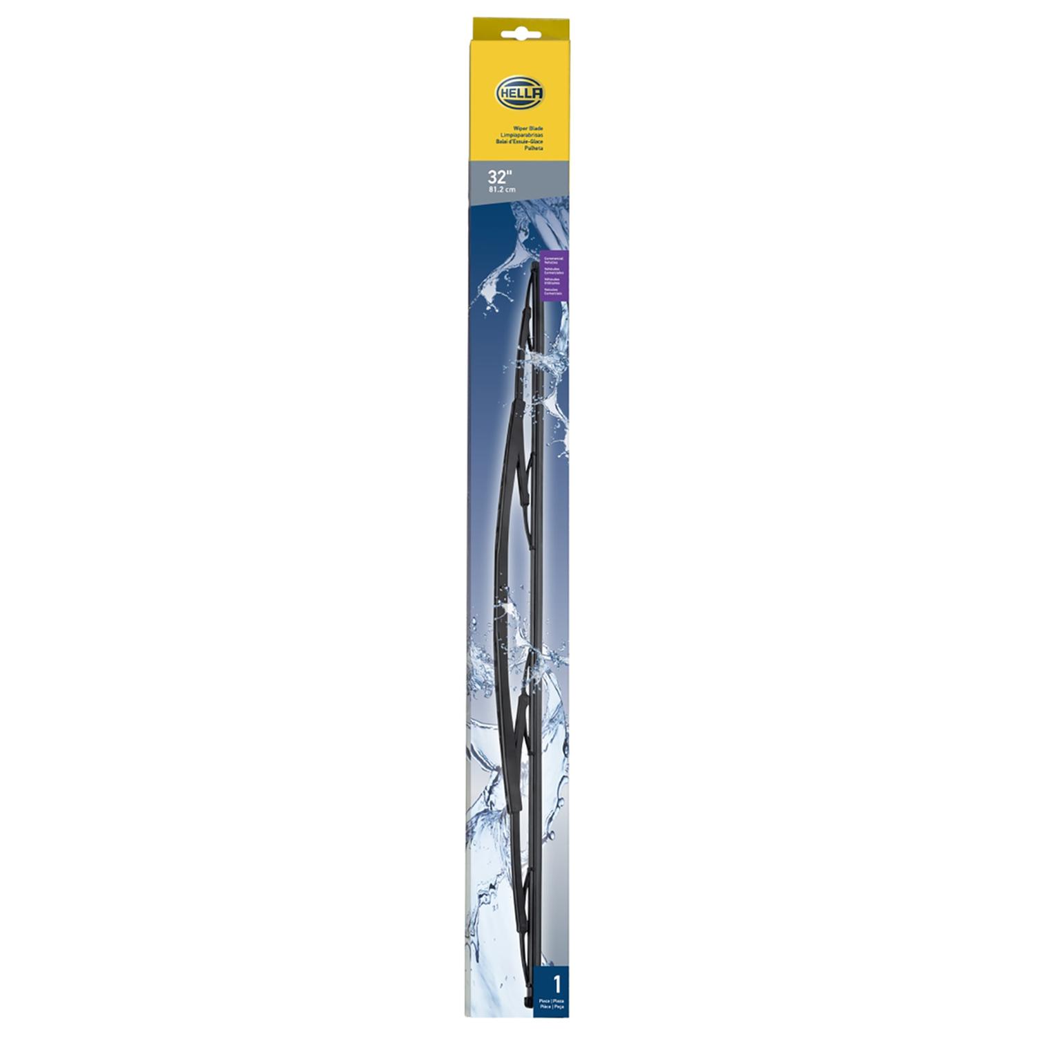 PLUMILLA HELLA HEAVY DUTY 32 PULGADAS 81,2 CM CON ADAPTADORES - 1