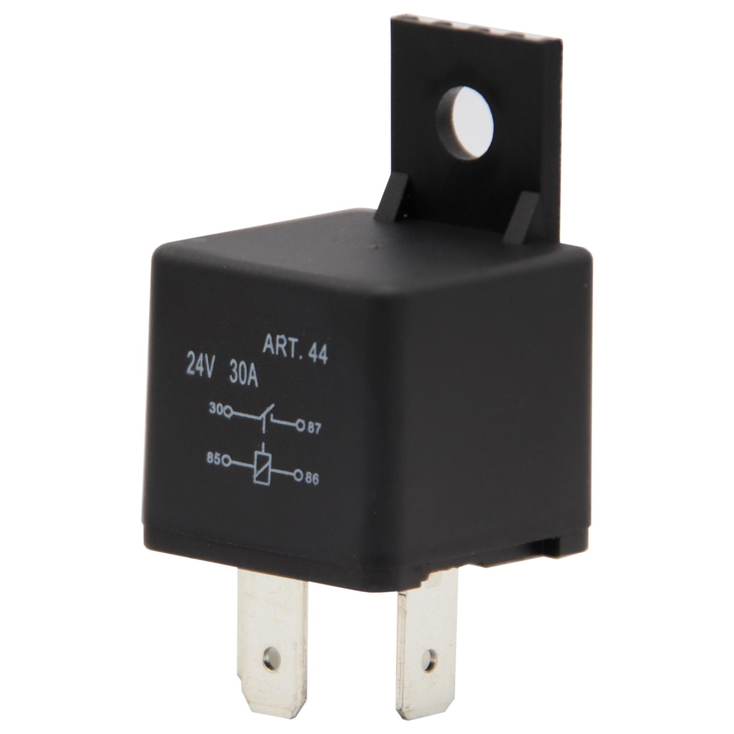 RELAY 24V 30A 4P - 2