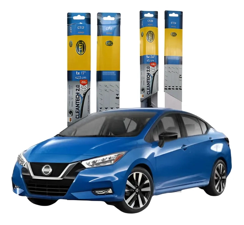 KIT PLUMILLAS HELLA 26 Y 17 NISSAN VERSA 2020-2023 - 1