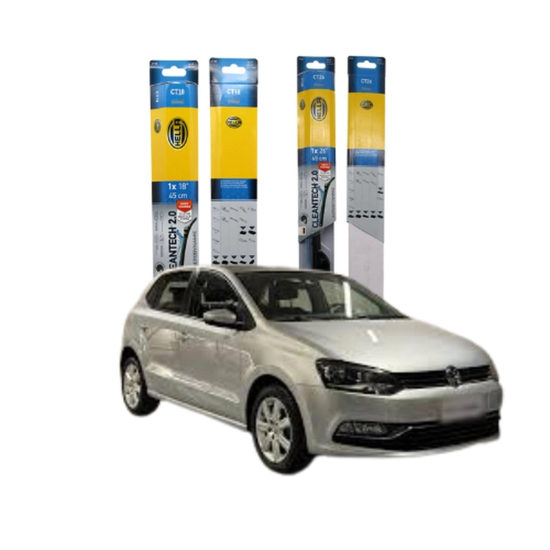 KIT PLUMILLAS HELLA 26 Y 18 VOLKSWAGEN POLO 2018-2023 - 1