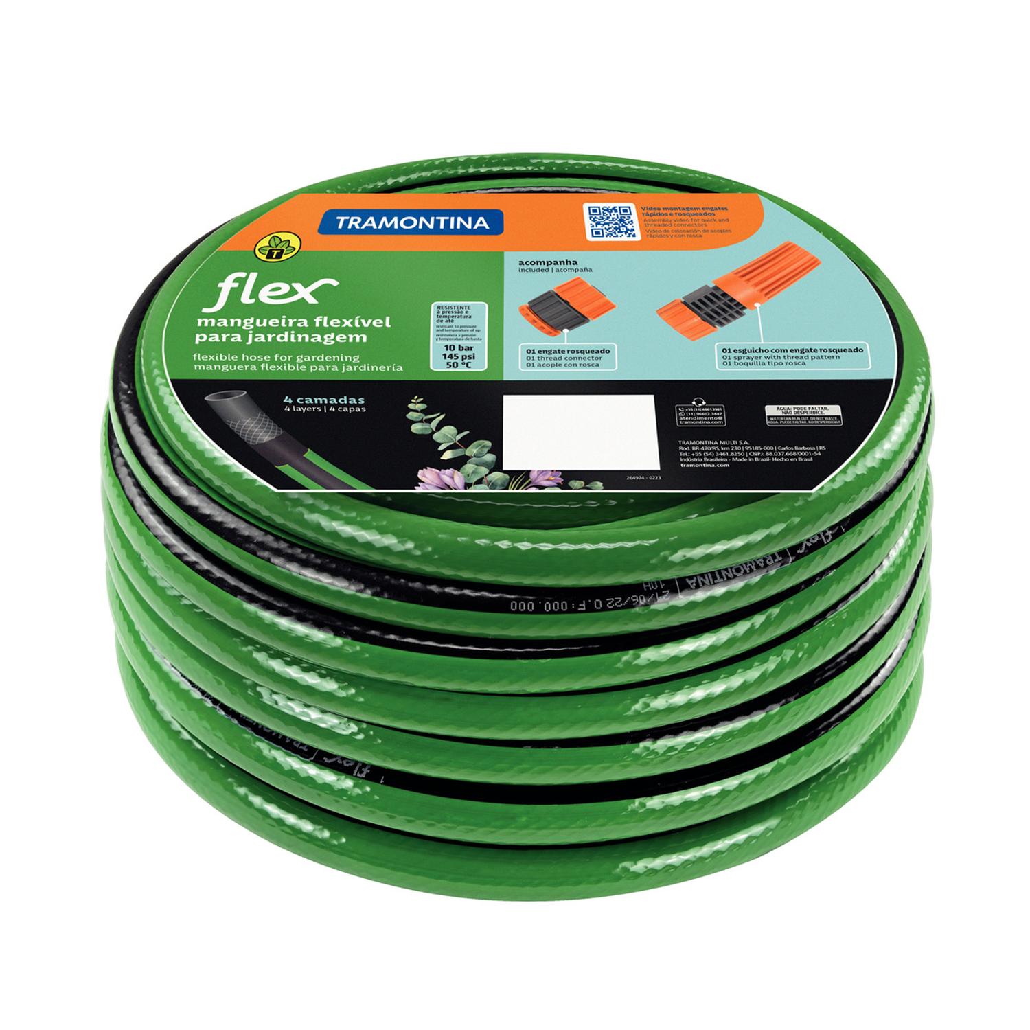 MANGUERA JARDIN FLEX RAY C/ACOP 10MTS - 1