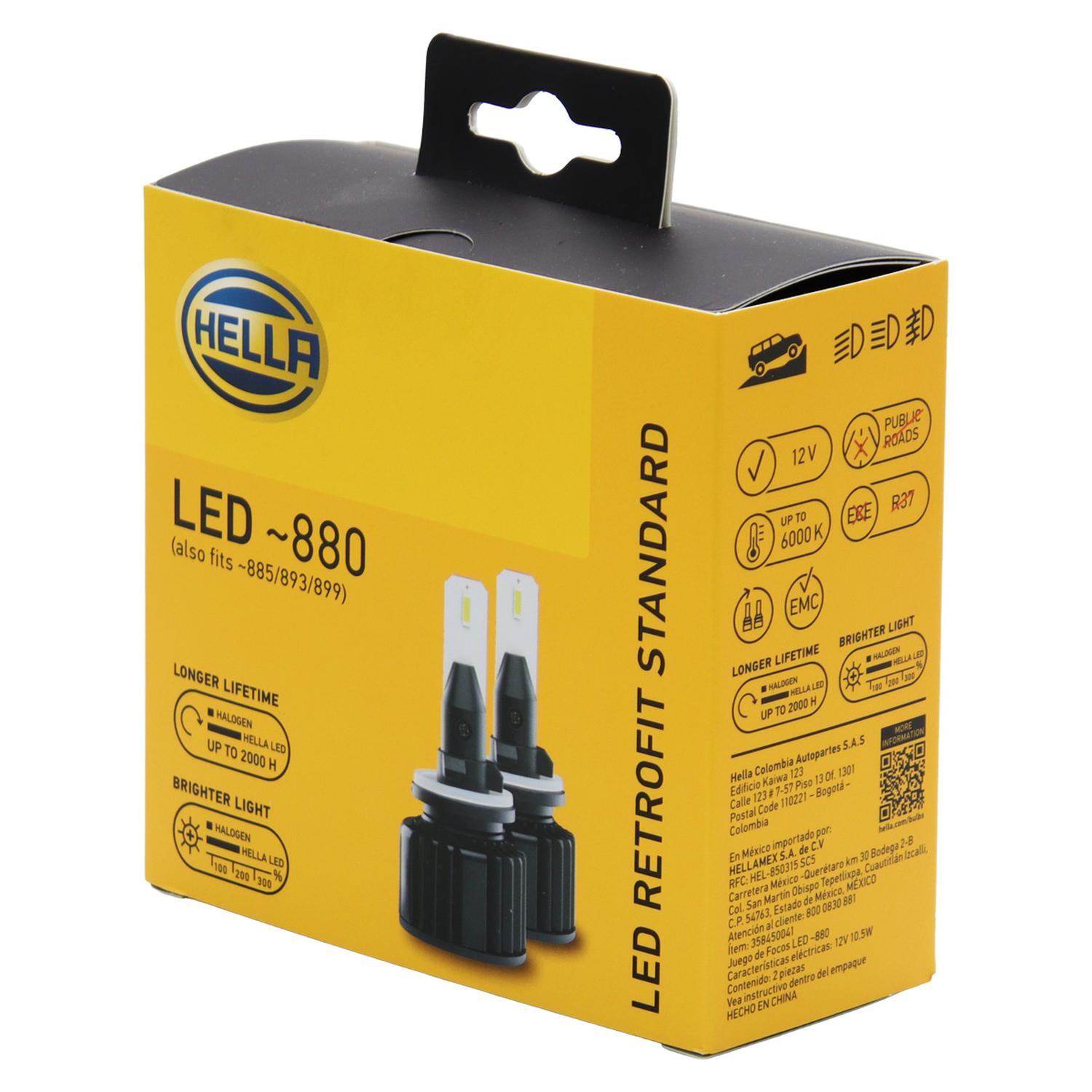 AMPOLLETA LED 880 RETROFIT STD 12/24V 10.5W 1200LM 6000K (PAR) - 1