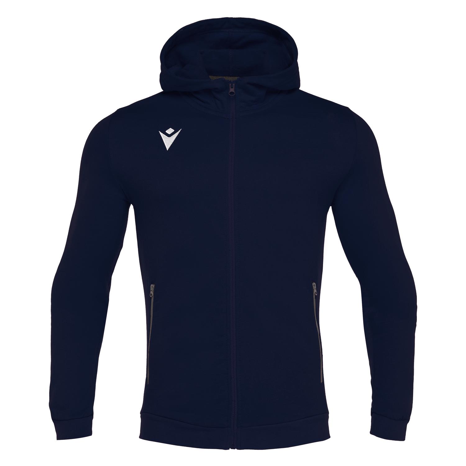 POLERÓN HOMBRE MACRON ALGODÓN AZUL MARINO HOODY CELLO - 1