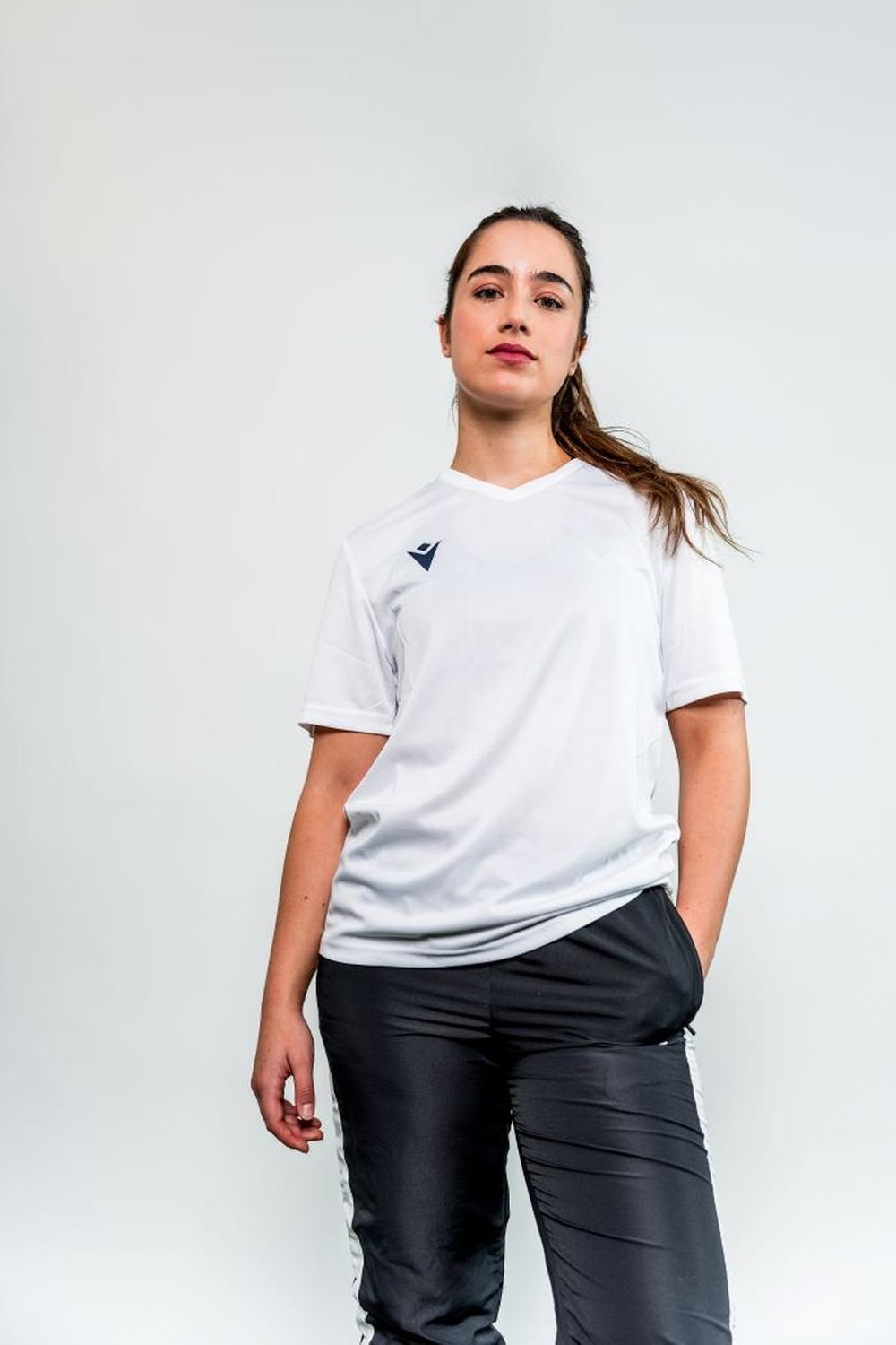 POLERA UNISEX MACRON SIENA HERO BLANCA - 3