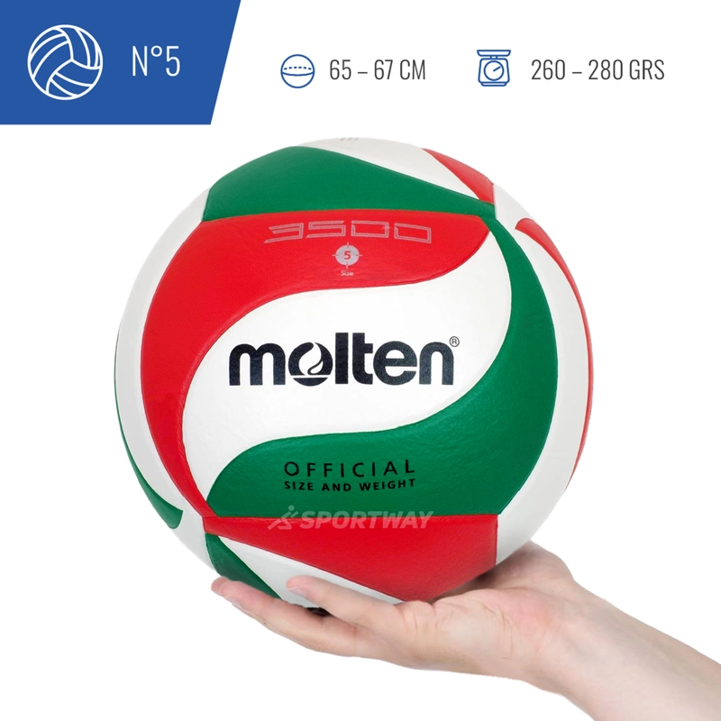 BALÓN VÓLEIBOL MOLTEN V5M 3500 SOFT TOUCH - 8