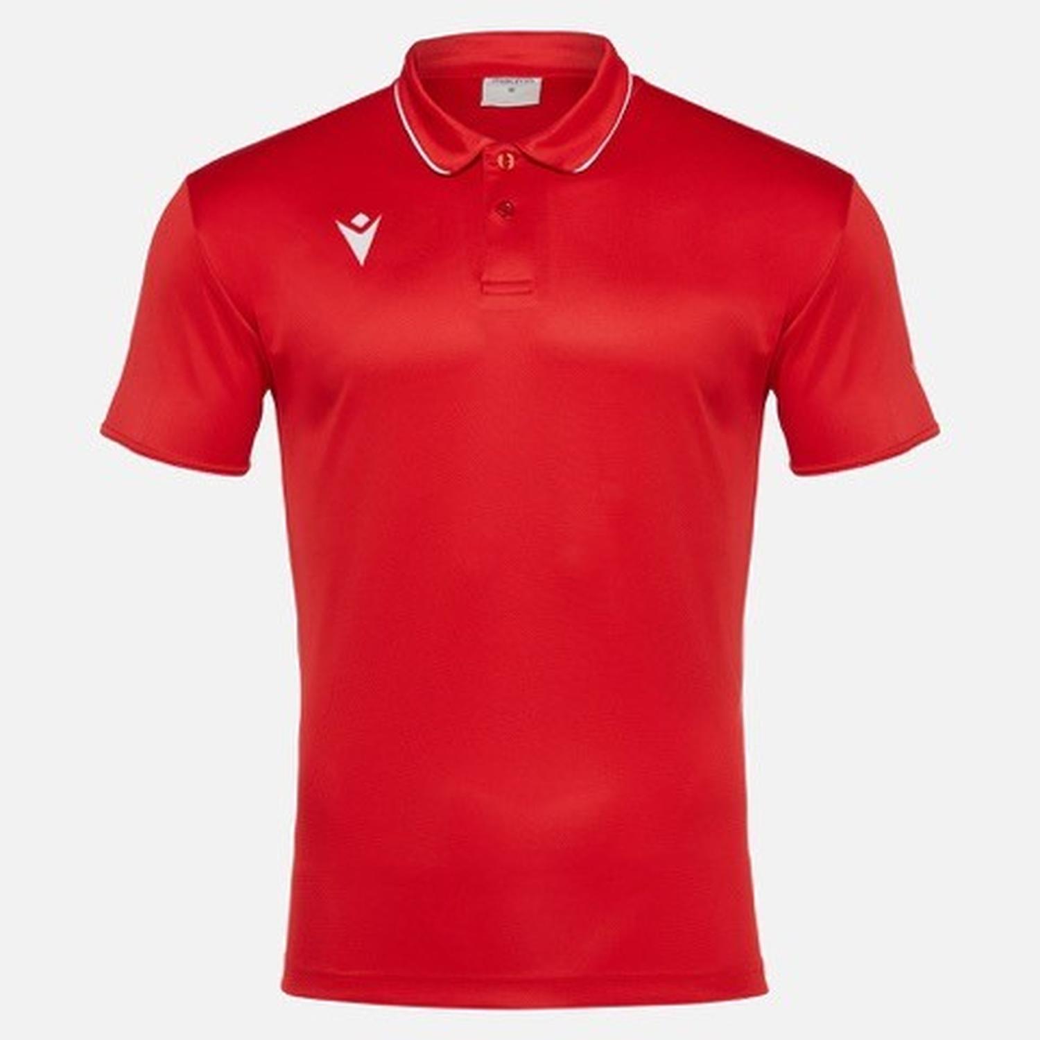 POLERA HOMBRE MACRON DRACO HERO ROJO POLO - 1