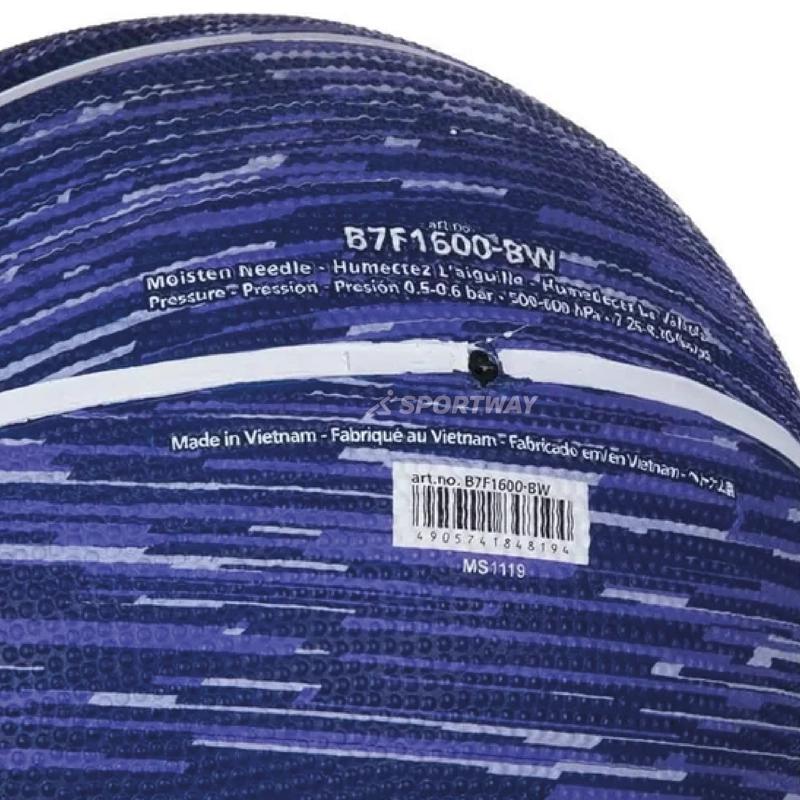BALON BASQUETBOL MOLTEN BF1600 AZULINO/BLANCO TALLA 7 - 4