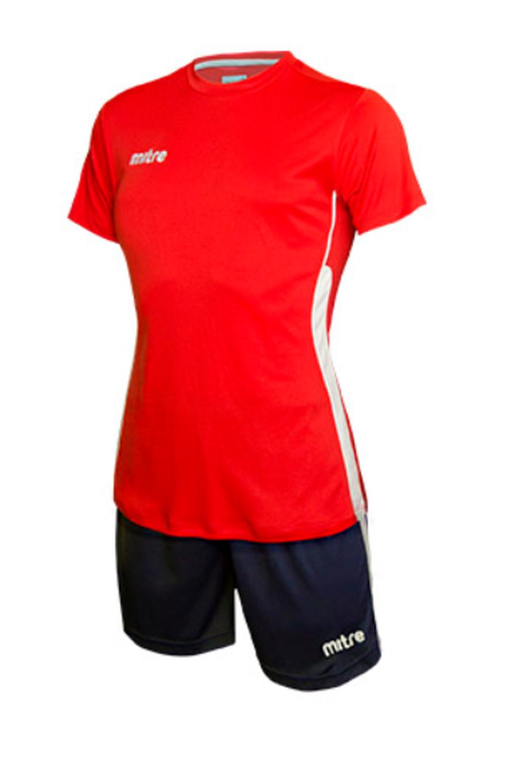 UNIFORME DEPORTIVO MILAN MUJER MITRE AZUL MARINO BLANCO - 6