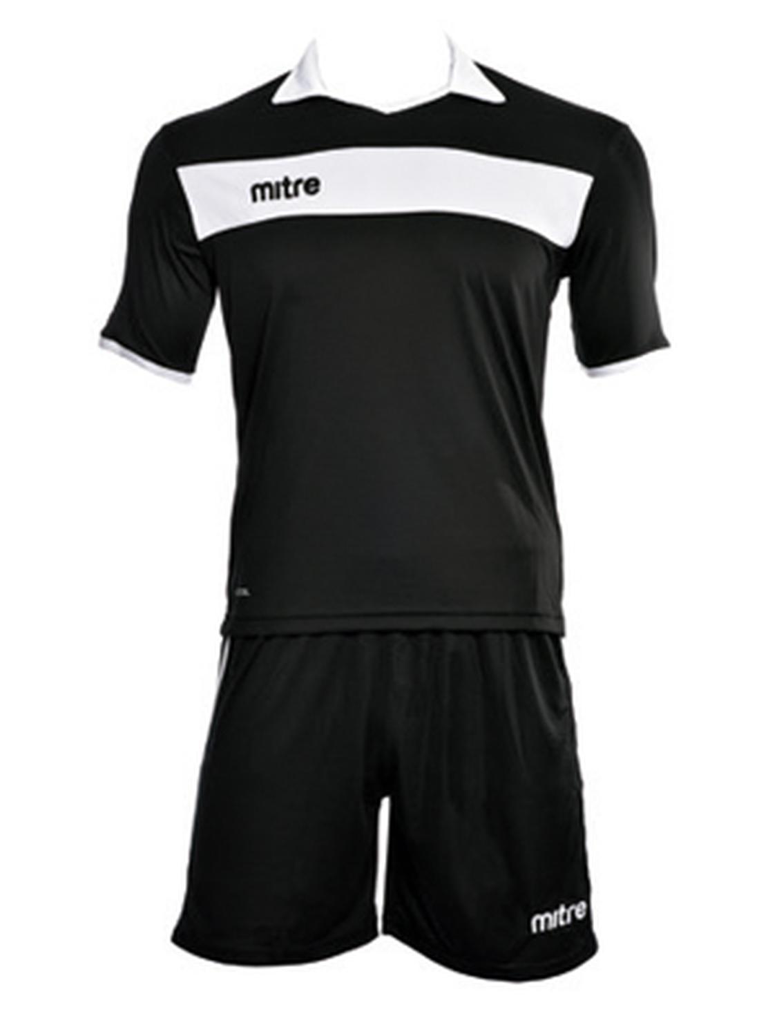 UNIFORME DE FUTBOL HOMBRE MITRE LONDON AZUL MARINO BLANCO - 2