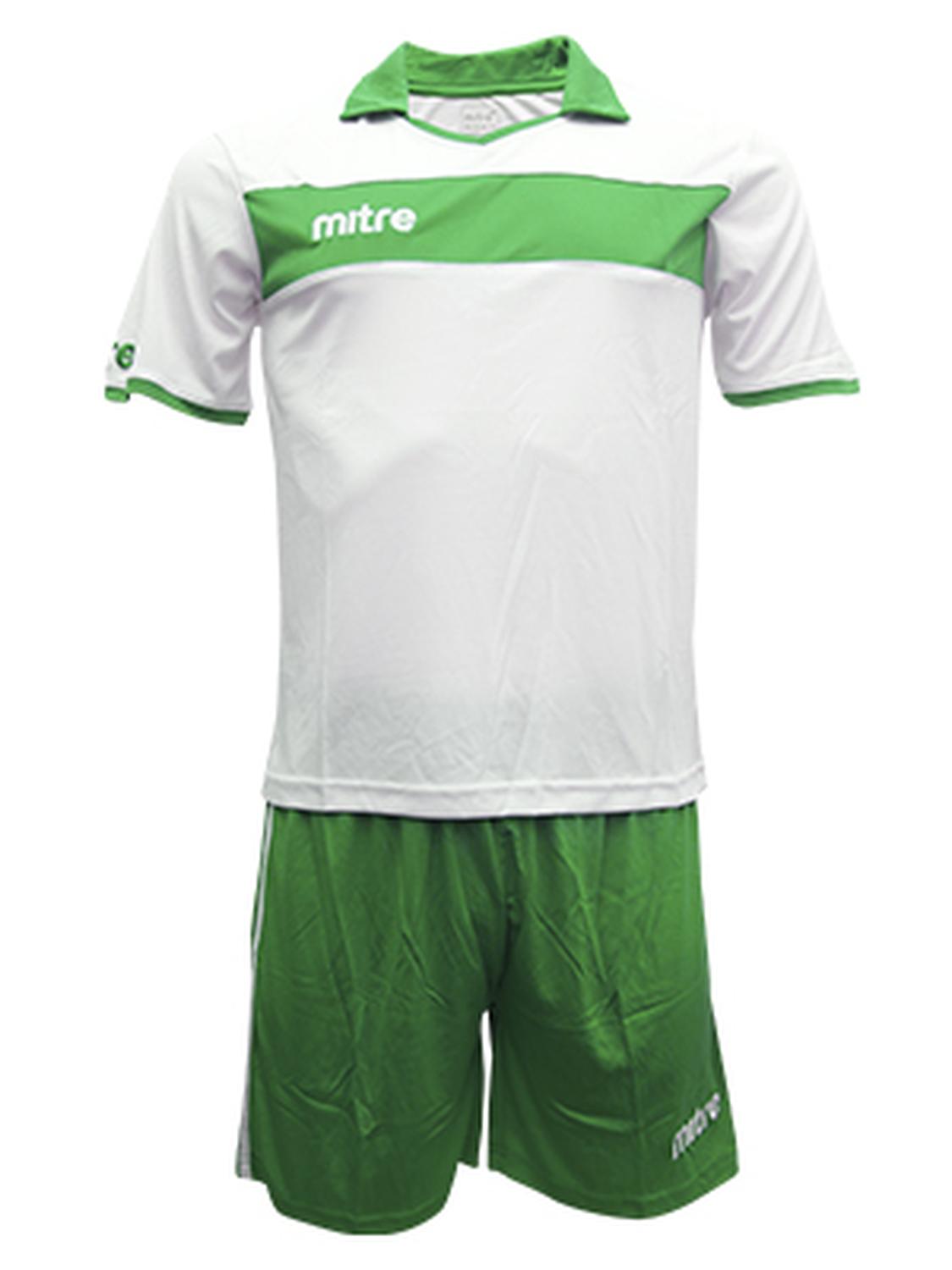 UNIFORME DE FUTBOL HOMBRE MITRE LONDON AZUL MARINO BLANCO - 5