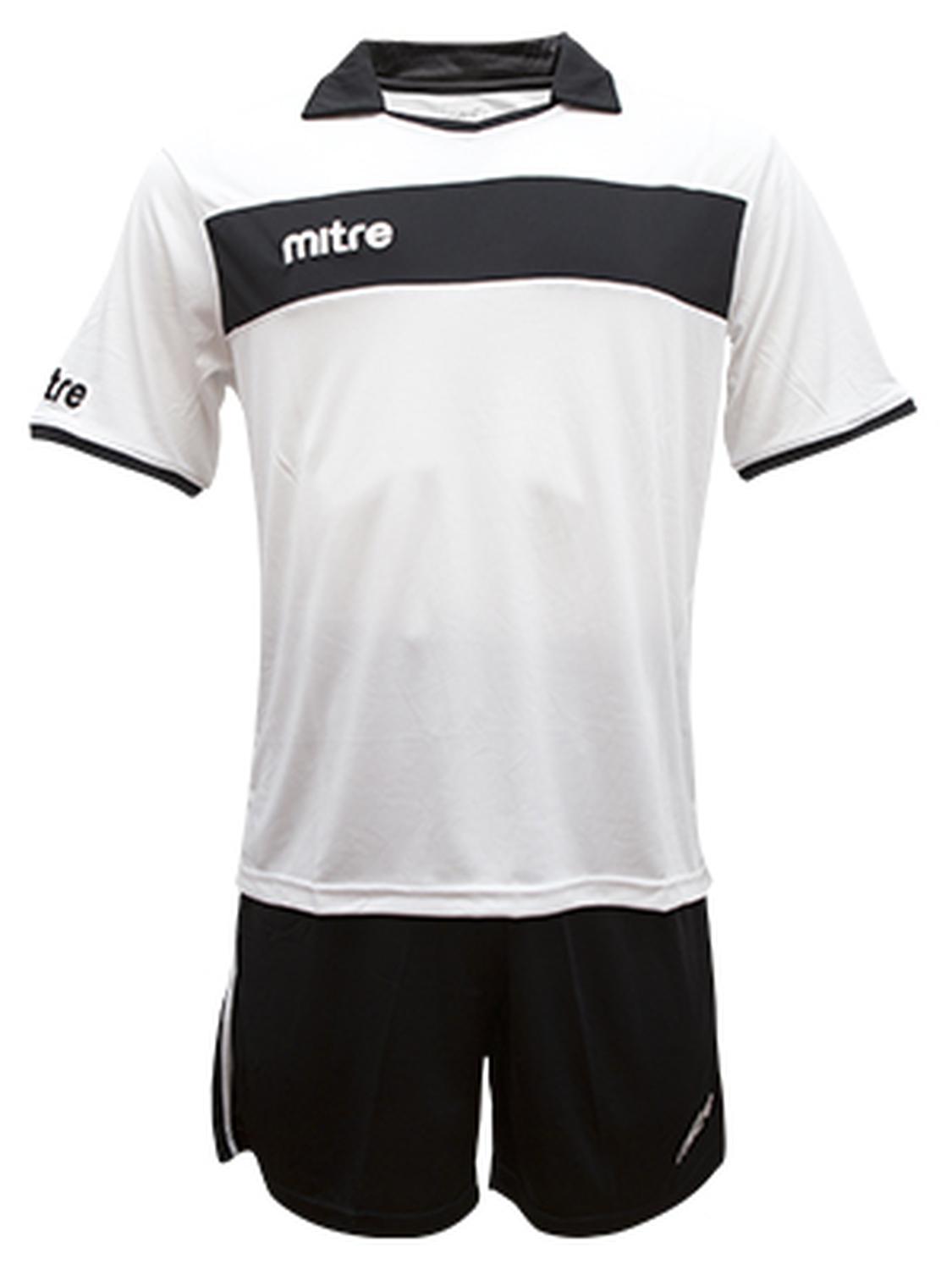 UNIFORME DE FUTBOL HOMBRE MITRE LONDON AZUL MARINO BLANCO - 7