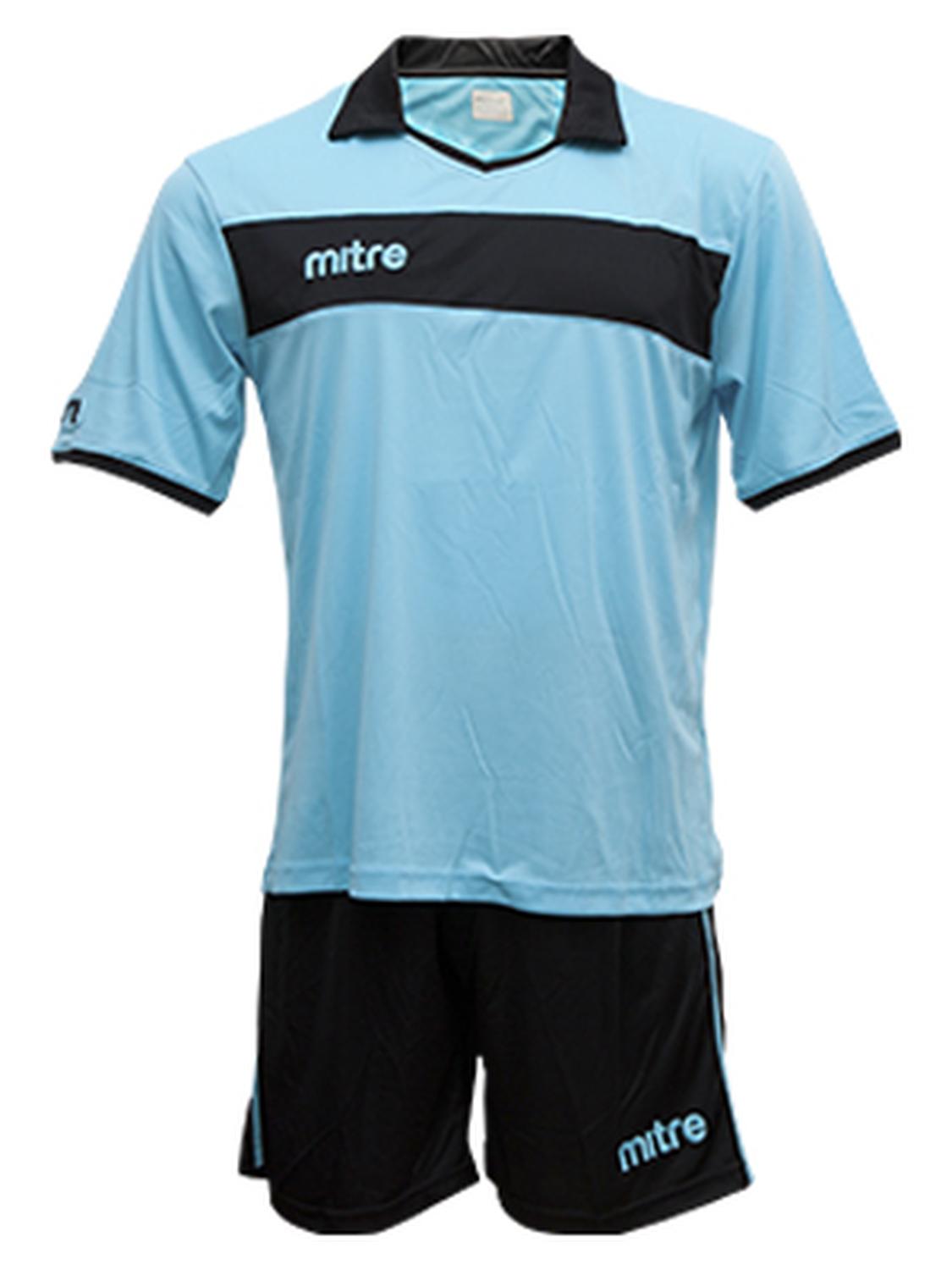 UNIFORME DE FUTBOL HOMBRE MITRE LONDON AZUL MARINO BLANCO - 8