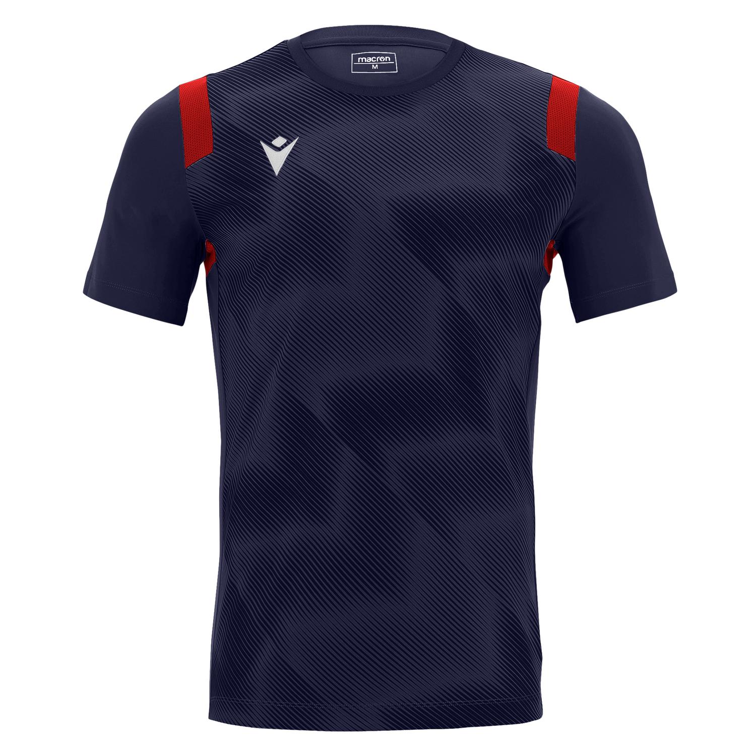 POLERA HOMBRE MACRON RODDERS AZUL MARINO-ROJO - 1