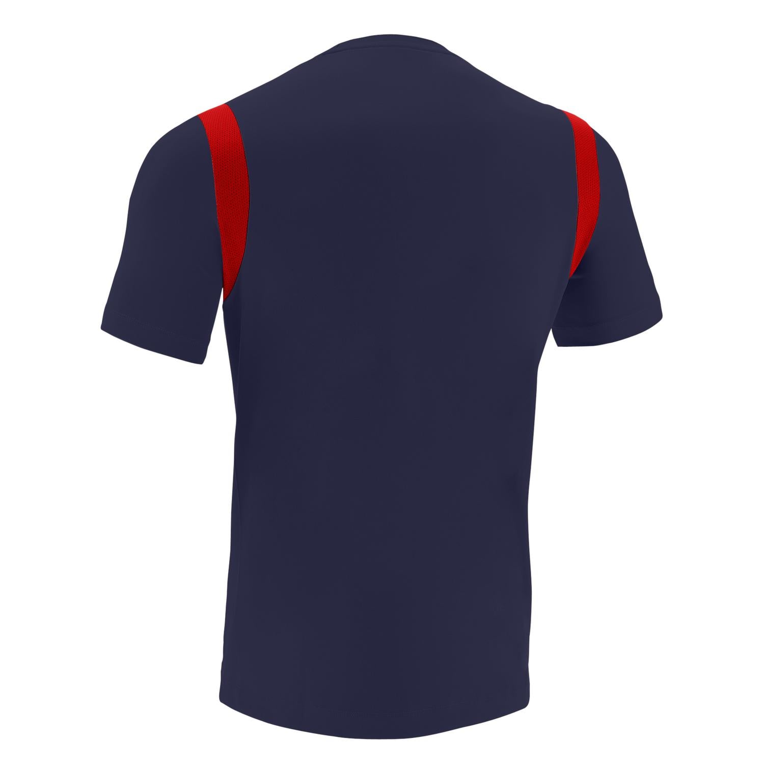 POLERA HOMBRE MACRON RODDERS AZUL MARINO-ROJO - 4
