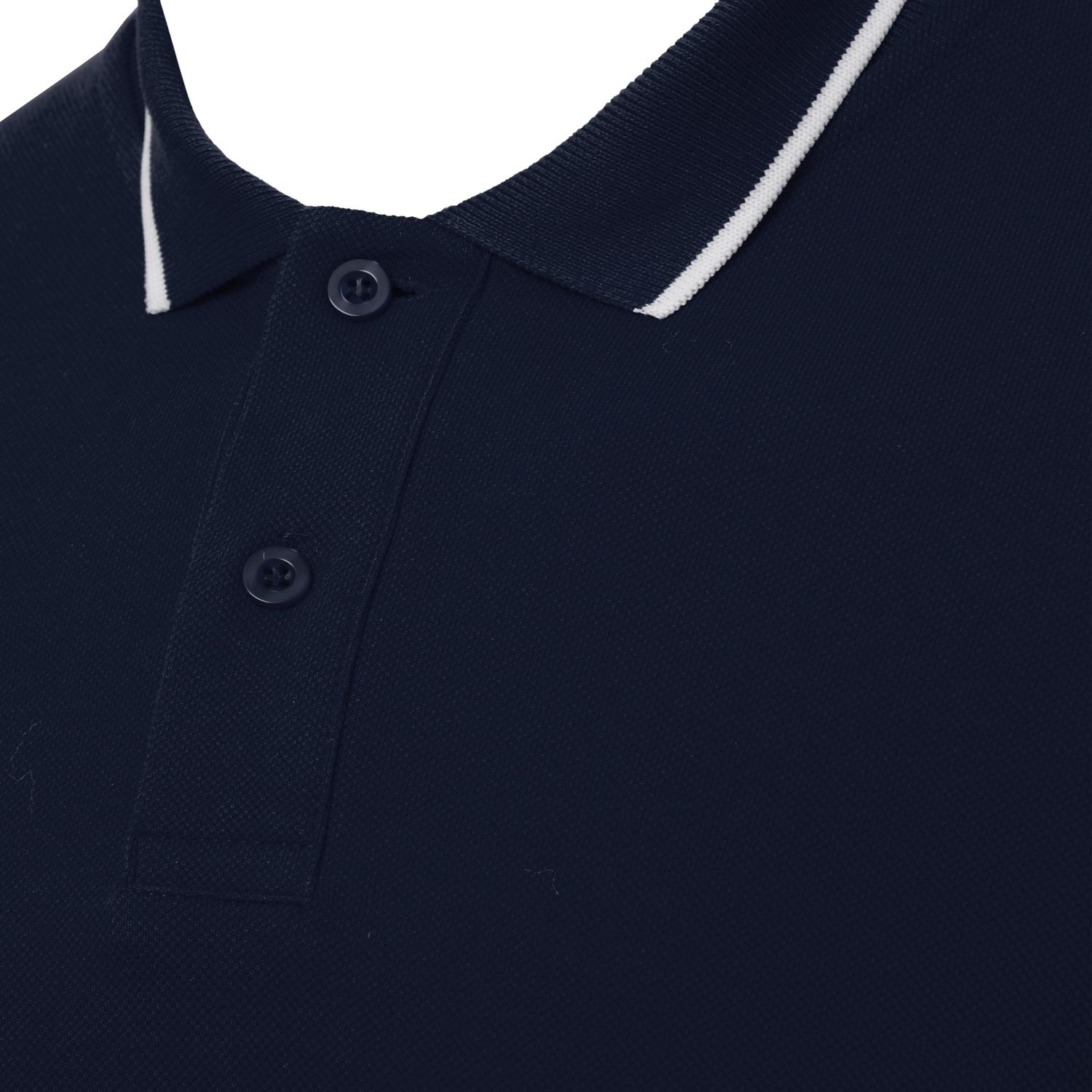 POLERA HOMBRE MACRON ZOUK AZUL MARINO POLO - 3
