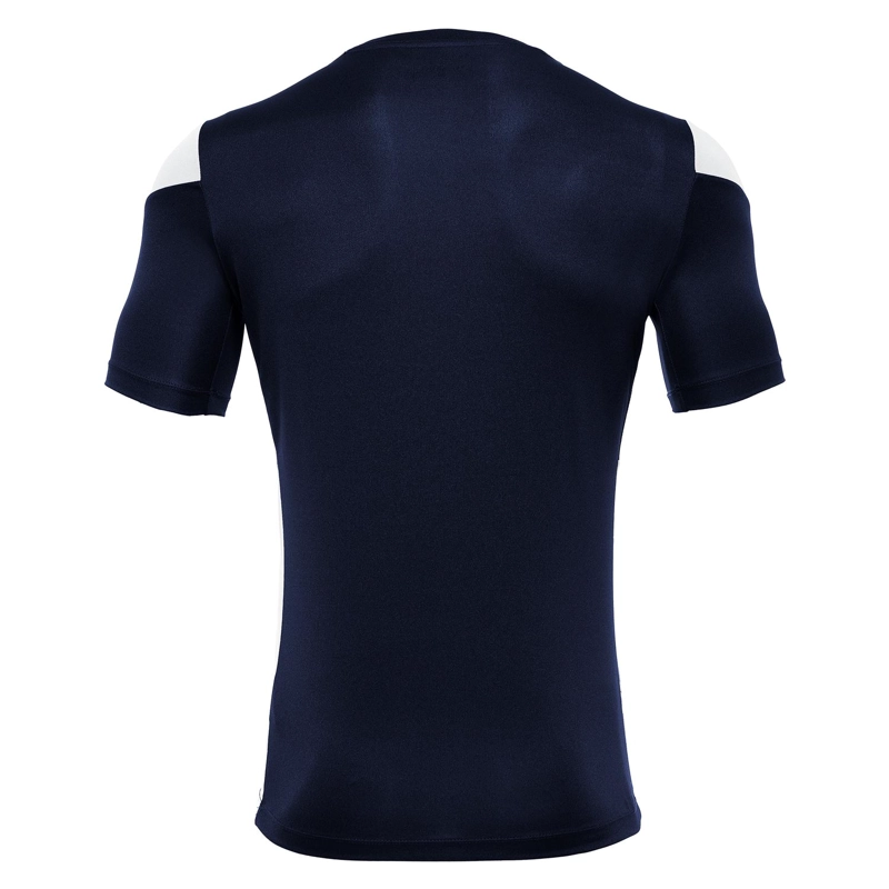 POLERA POLIS MACRON HOMBRE AZUL MARINO-BLANCO - 3