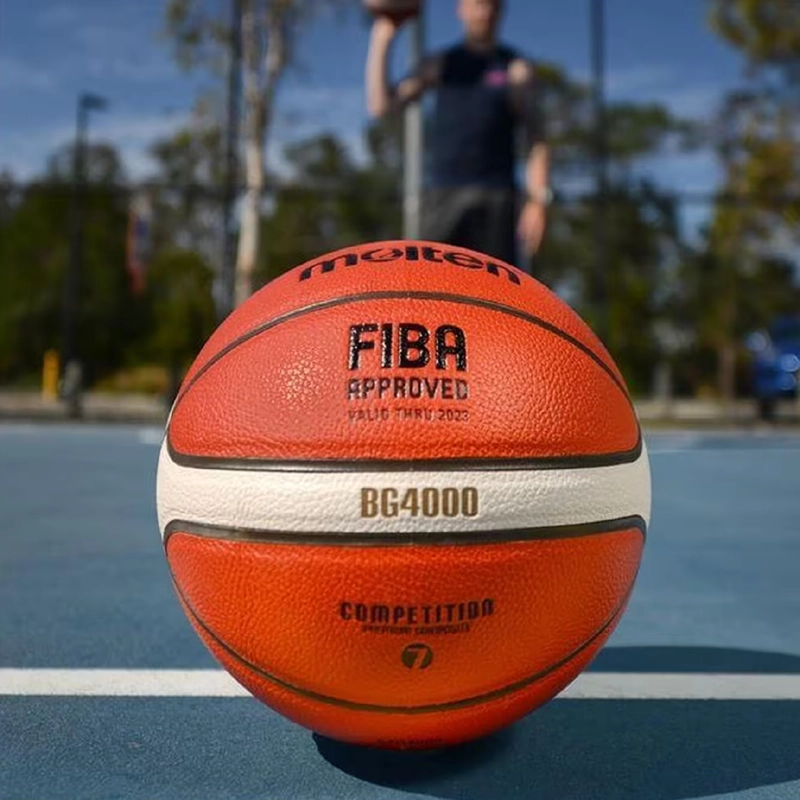 BALON BASQUETBOL MOLTEN BG4000 LOGO LNB TALLA 7 - 5