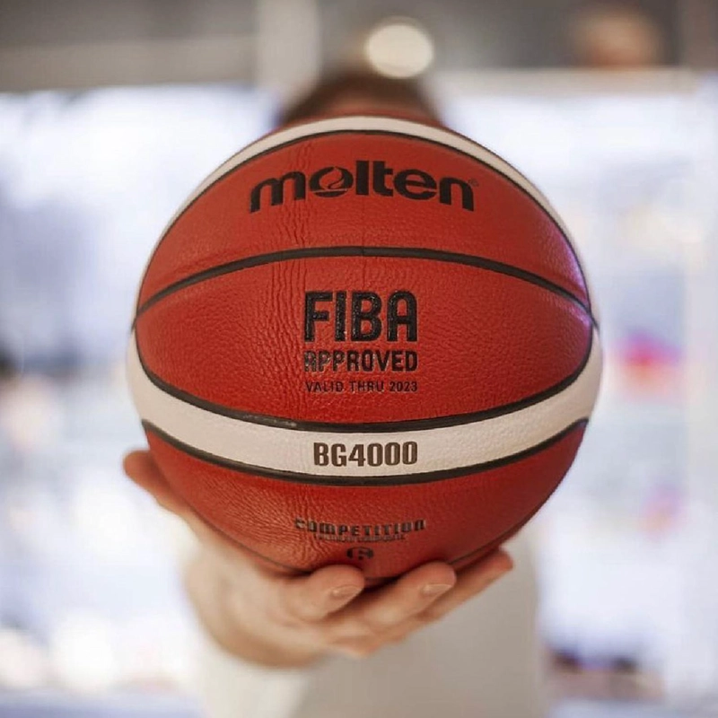 BALON BASQUETBOL MOLTEN BG4000 LOGO LNB TALLA 7 - 8