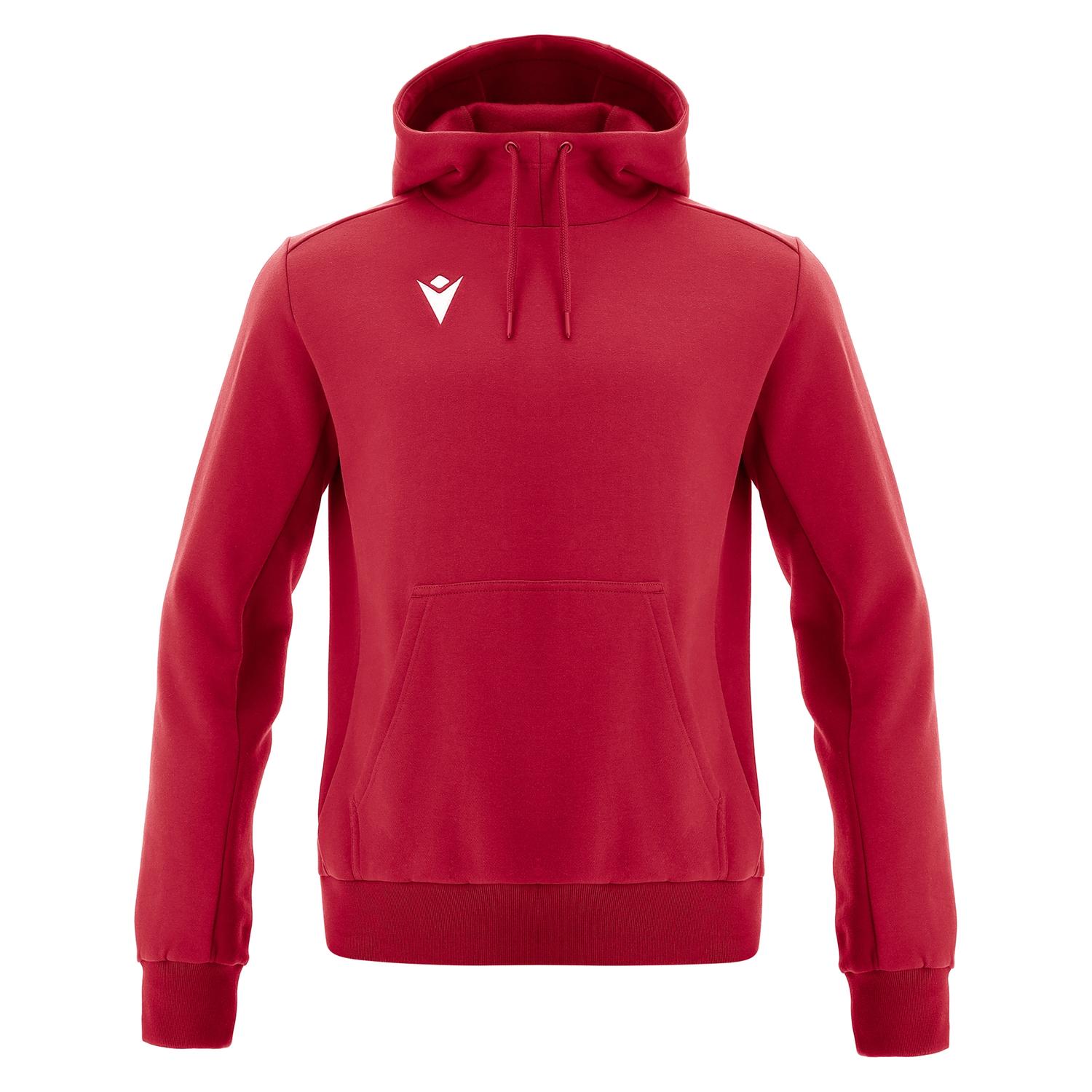 POLERÓN HOODY DANCE MACRON HOMBRE EN COLOR ROJO - 1