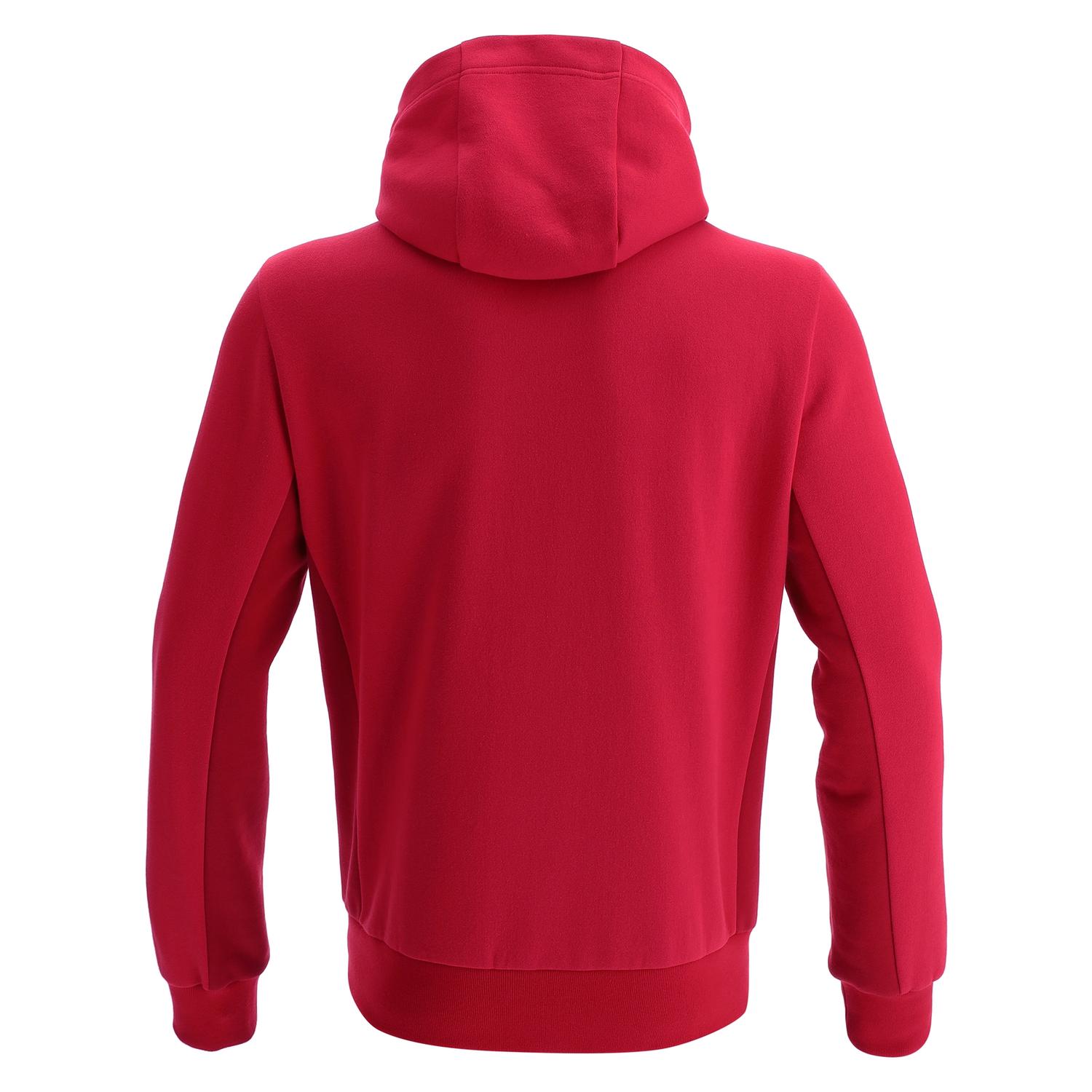 POLERÓN HOODY DANCE MACRON HOMBRE EN COLOR ROJO - 4