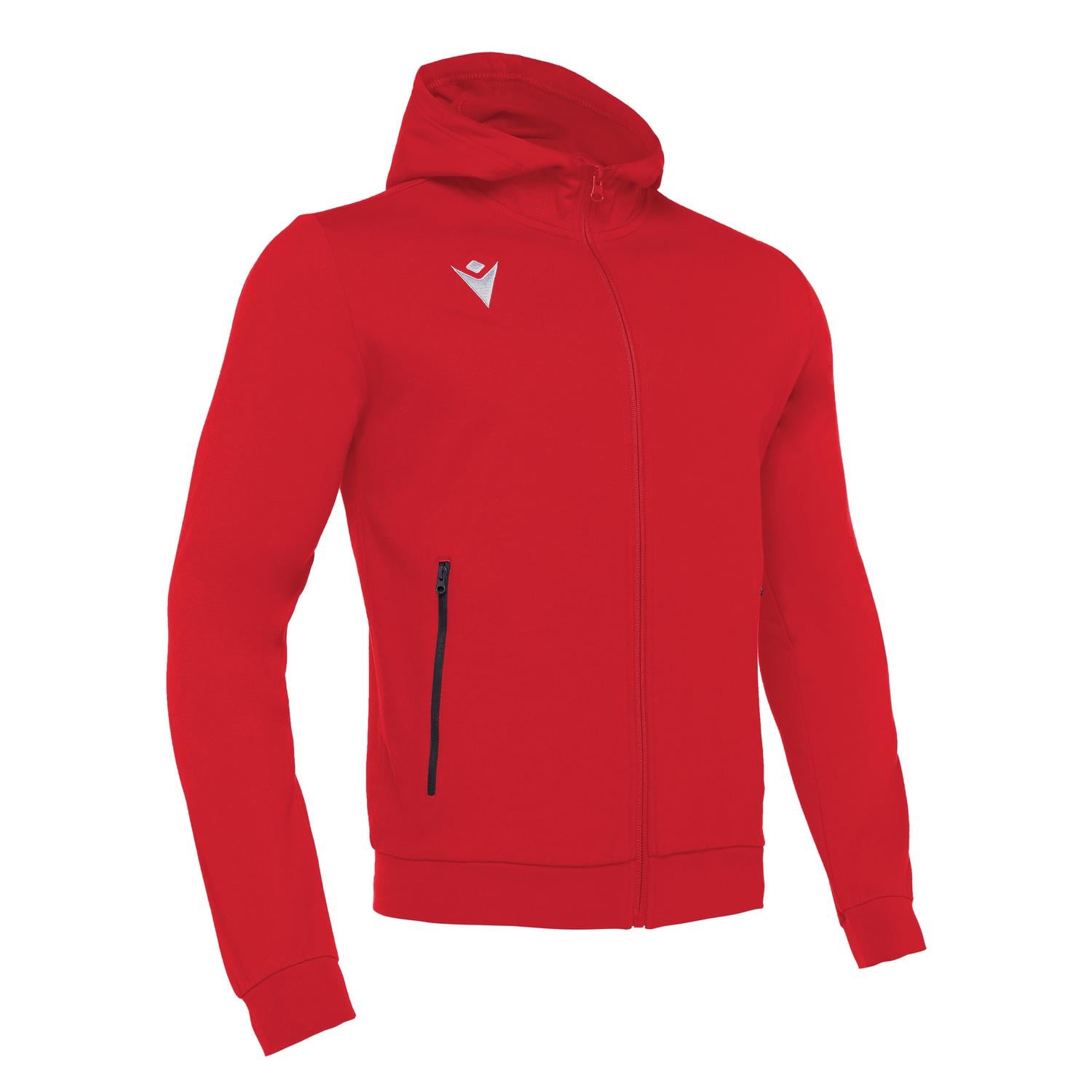 POLERÓN HOMBRE MACRON ALGODÓN ROJO HOODY CELLO - 2