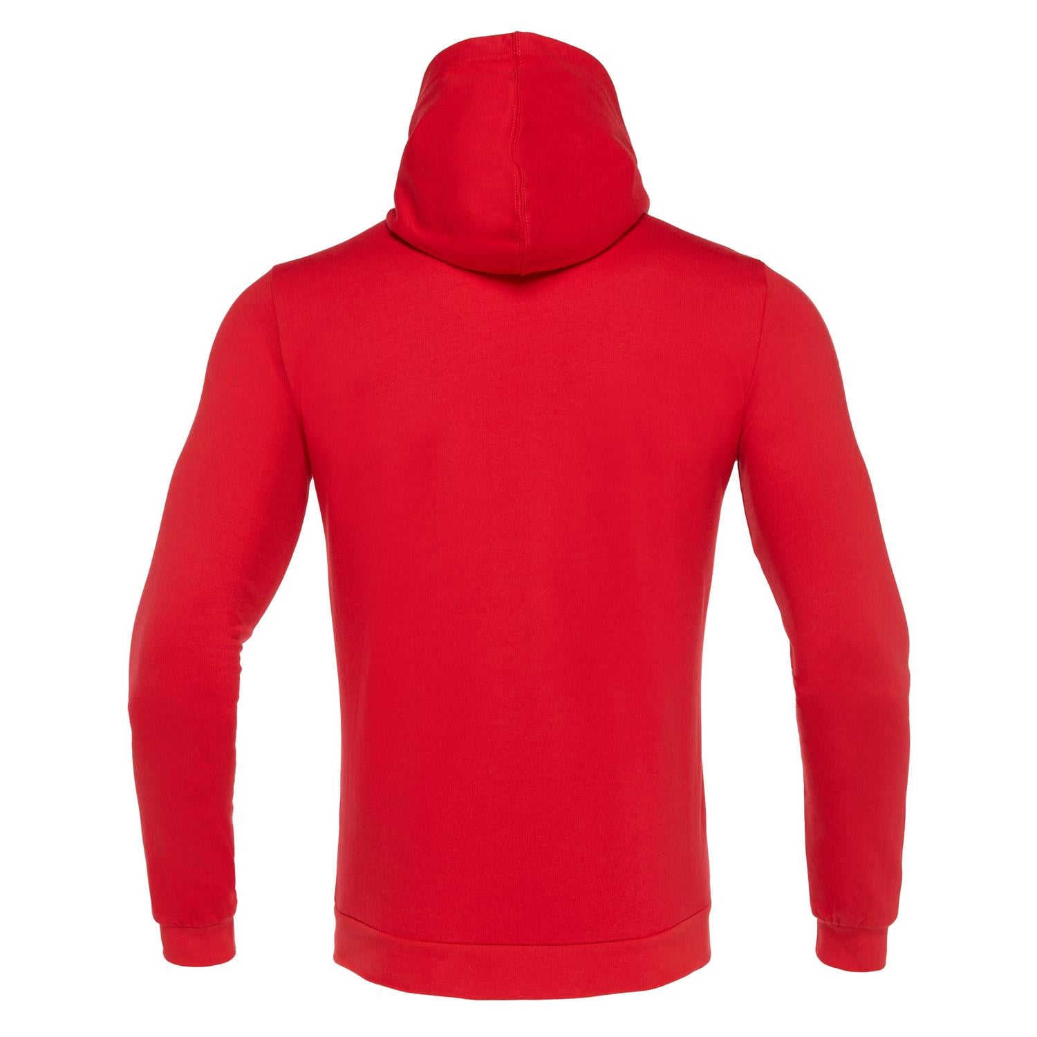POLERÓN HOMBRE MACRON ALGODÓN ROJO HOODY CELLO - 5