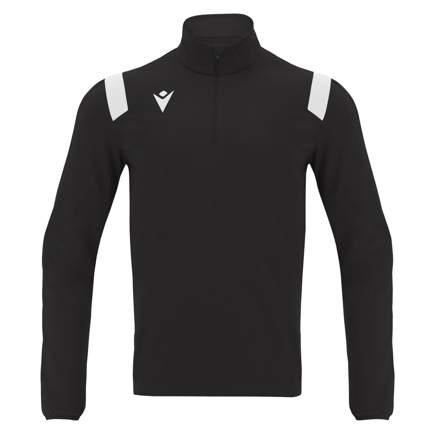 POLERÓN HOMBRE MACRON GANGE NEGRO 1/4 ZIPPER - 1