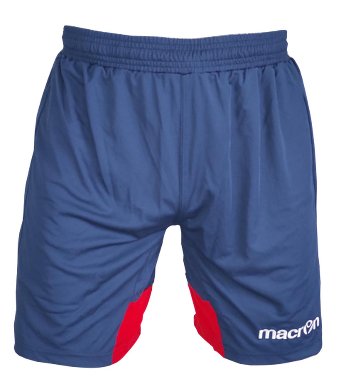 SHORT DE JUEGO HOMBRE MACRON AZUL MARINO-ROJO - 1